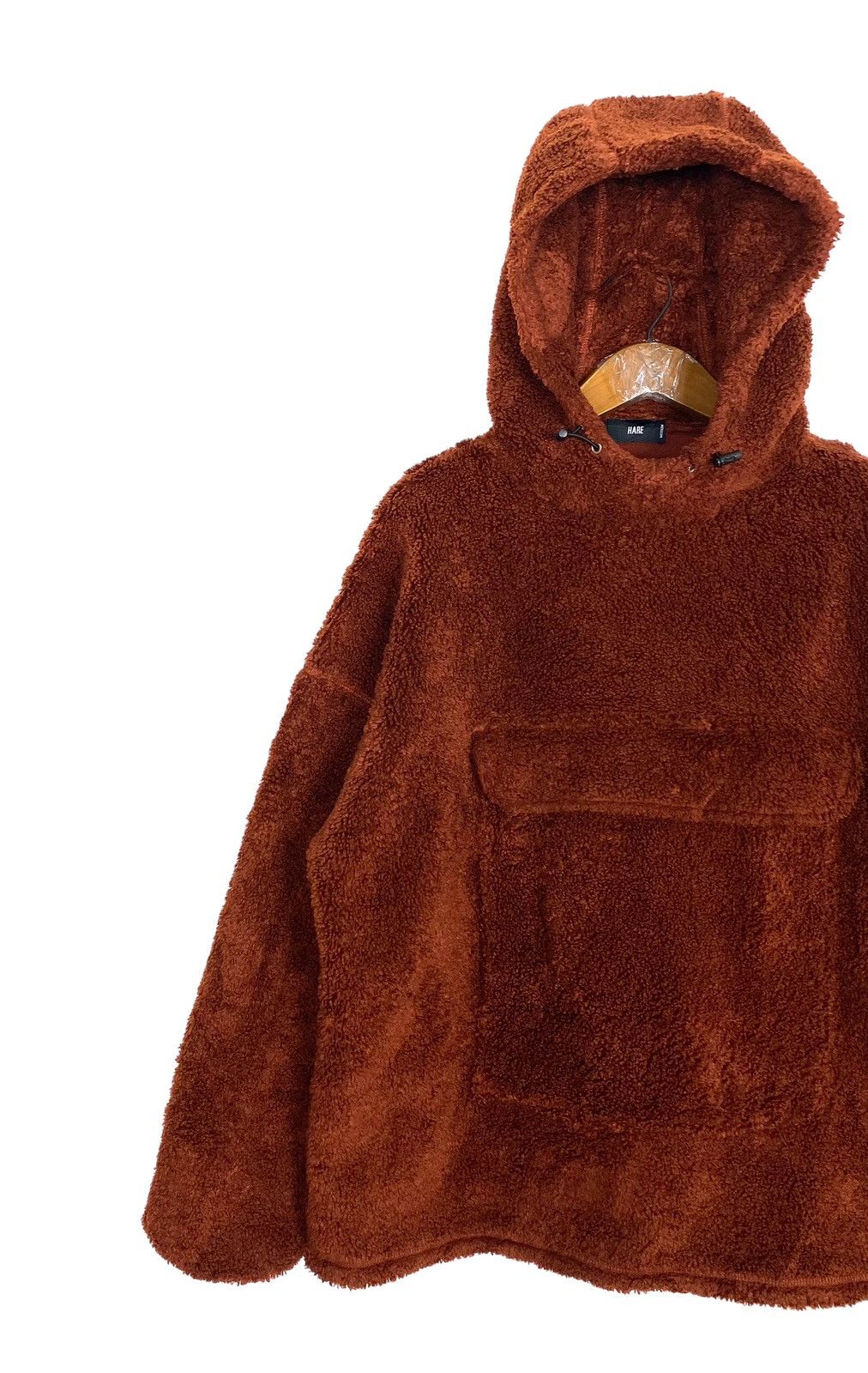 HARE Rare‼️ Hare Sherpa Anorak Hoodie Deep Pile Size US M / EU 48-50 / 2 - 2 Thumbnail