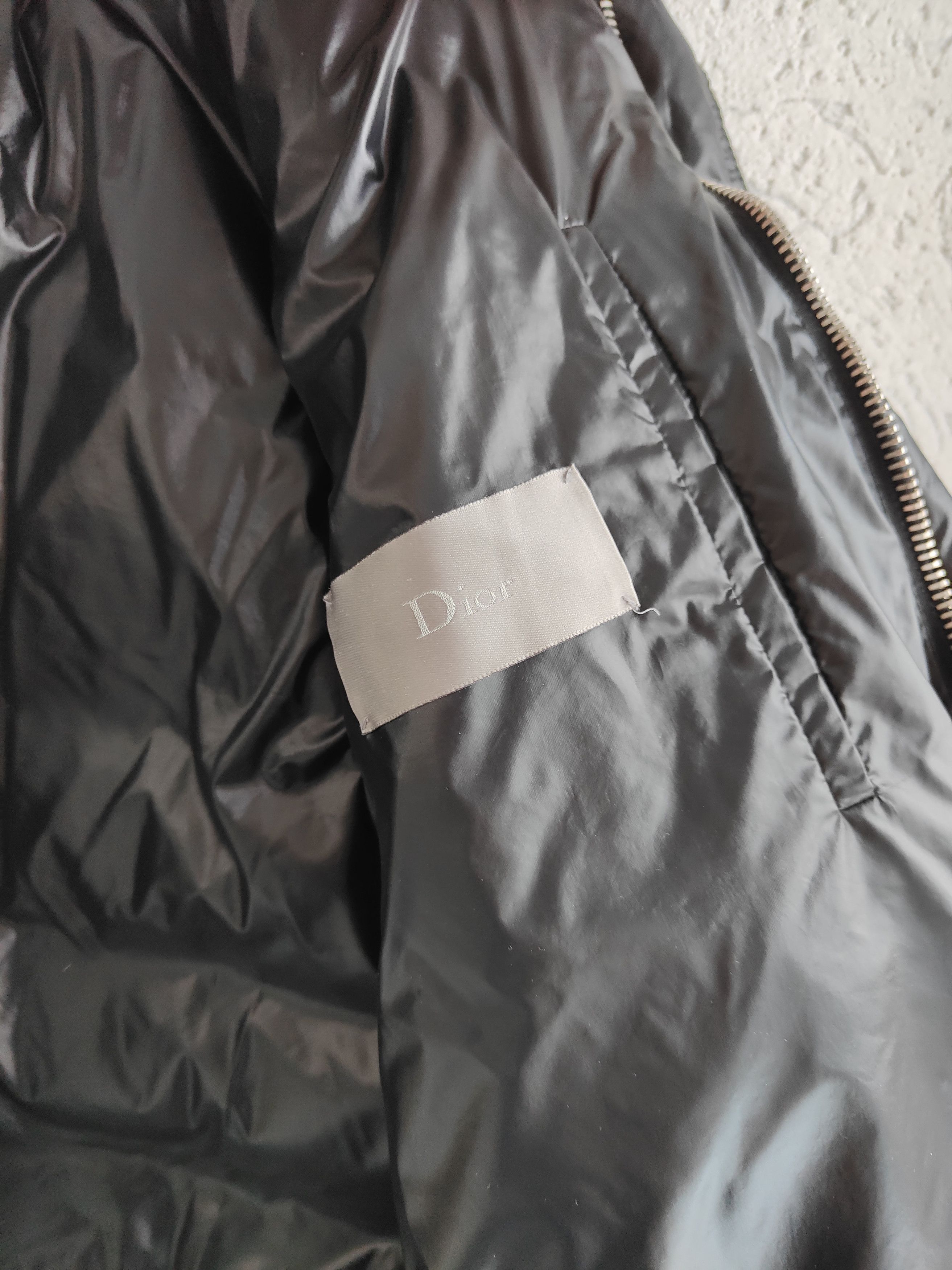 Dior Dior Homme Kris Van Assche Shiny Nylon Down Jacket Size US L / EU 52-54 / 3 - 9 Thumbnail