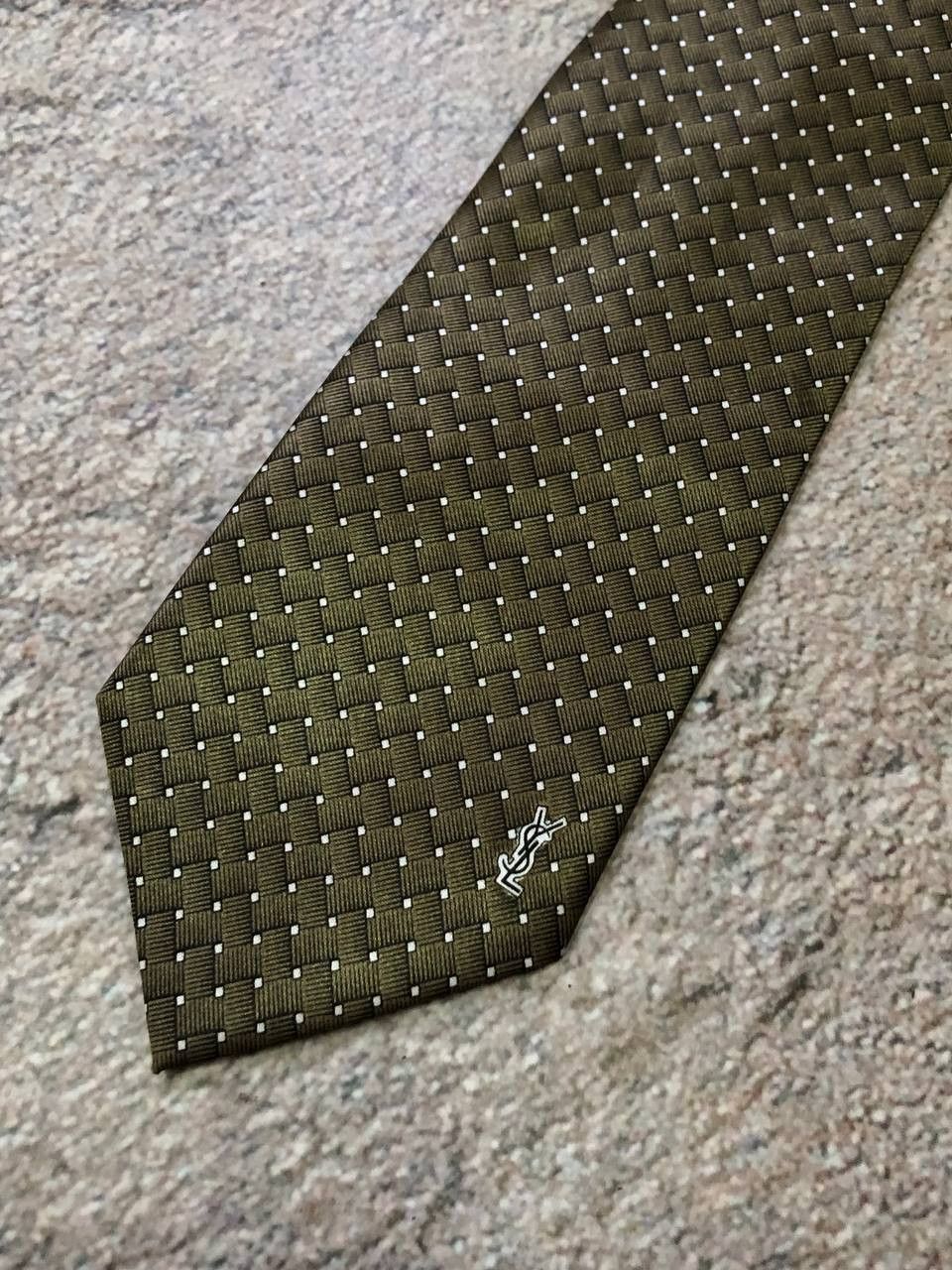 Yves Saint Laurent Yves Saint Laurent silk tie Size ONE SIZE - 1 Thumbnail