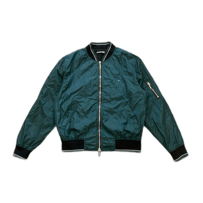 Dior Dior Lake Green Embroidered Jacket Size L / US 10 / IT 46 - 1 Thumbnail