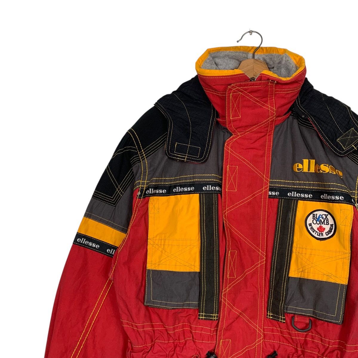 ellesse VERTICAL DIVE フード付きジャケット Vintage Ellesse