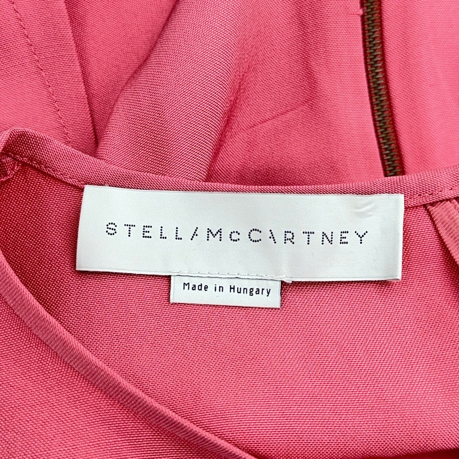 Stella McCartney Stella McCartney Size 0 Dress Pink Sheath Business TINY FLAW Size XS / US 0-2 / IT 36-38 - 7 Thumbnail