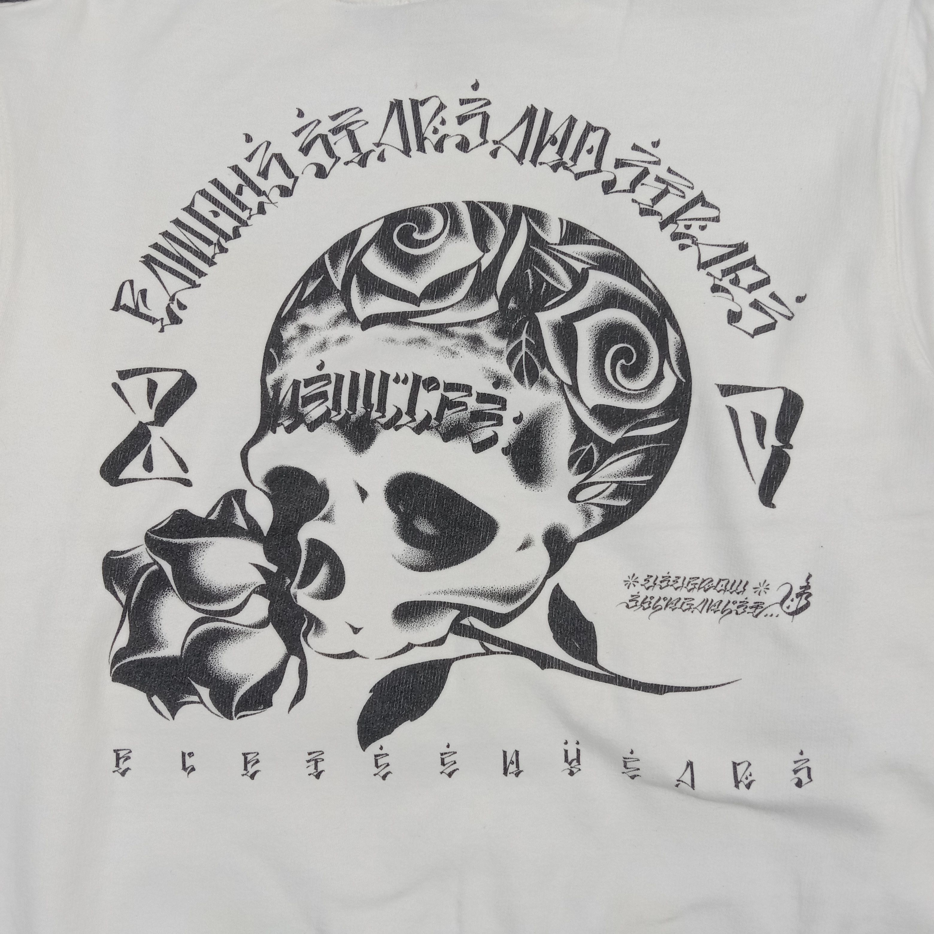 Famous Stars And Straps Y2K Famous Skull Rose Graphic Sweatshirt C275N2 Size US M / EU 48-50 / 2 - 2 Thumbnail