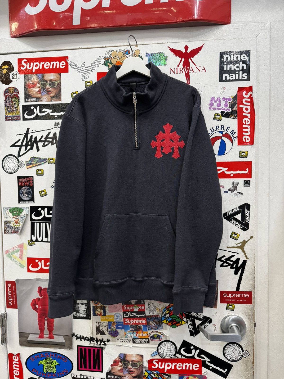 Chrome Hearts Chrome Hearts 'Group Y Not' Quarter Zip | Grailed
