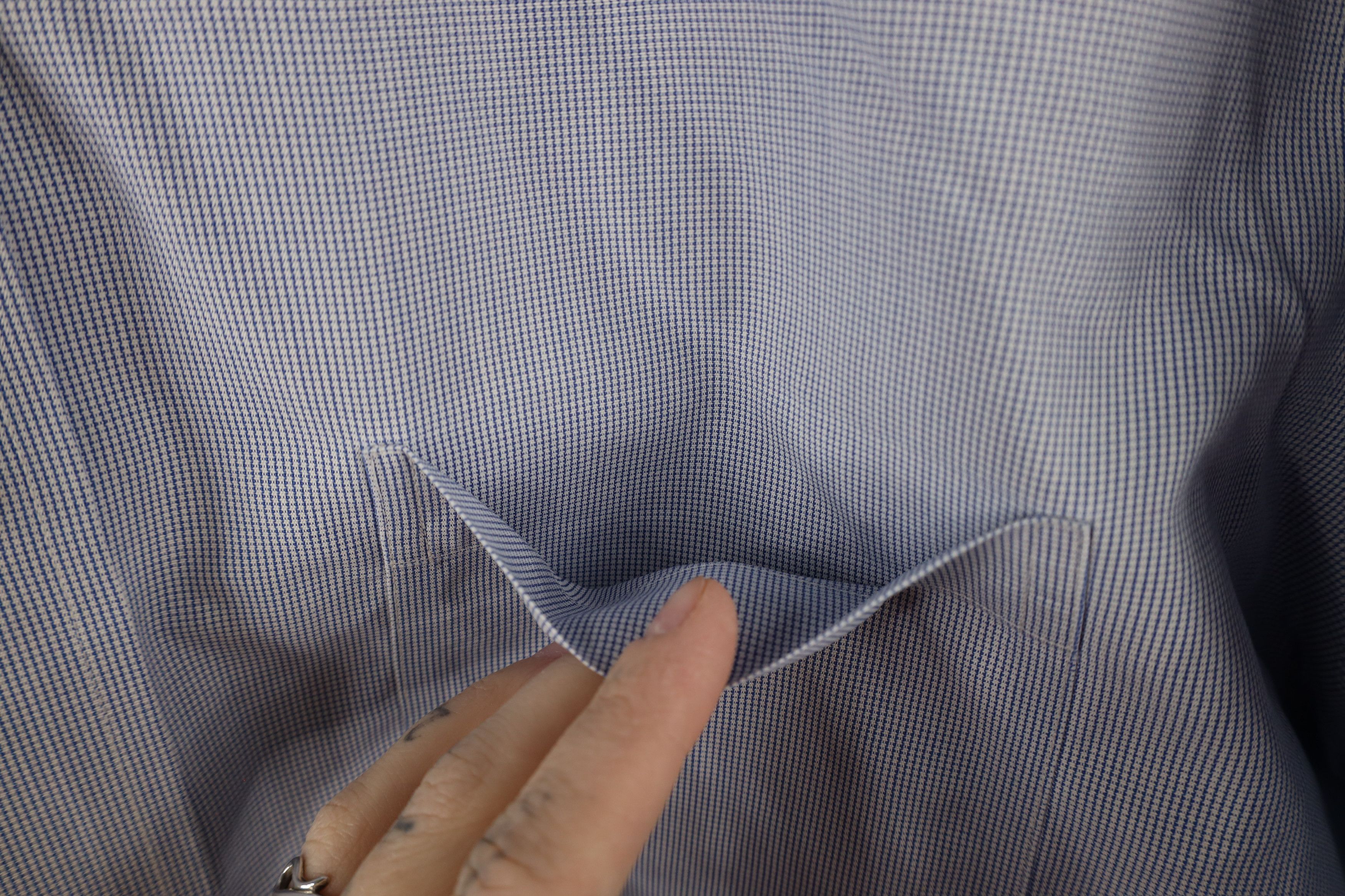 Brooks Brothers × Vintage Vintage Brooks Brothers Stretch Cotton Button Shirt Blue Size US M / EU 48-50 / 2 - 4 Thumbnail