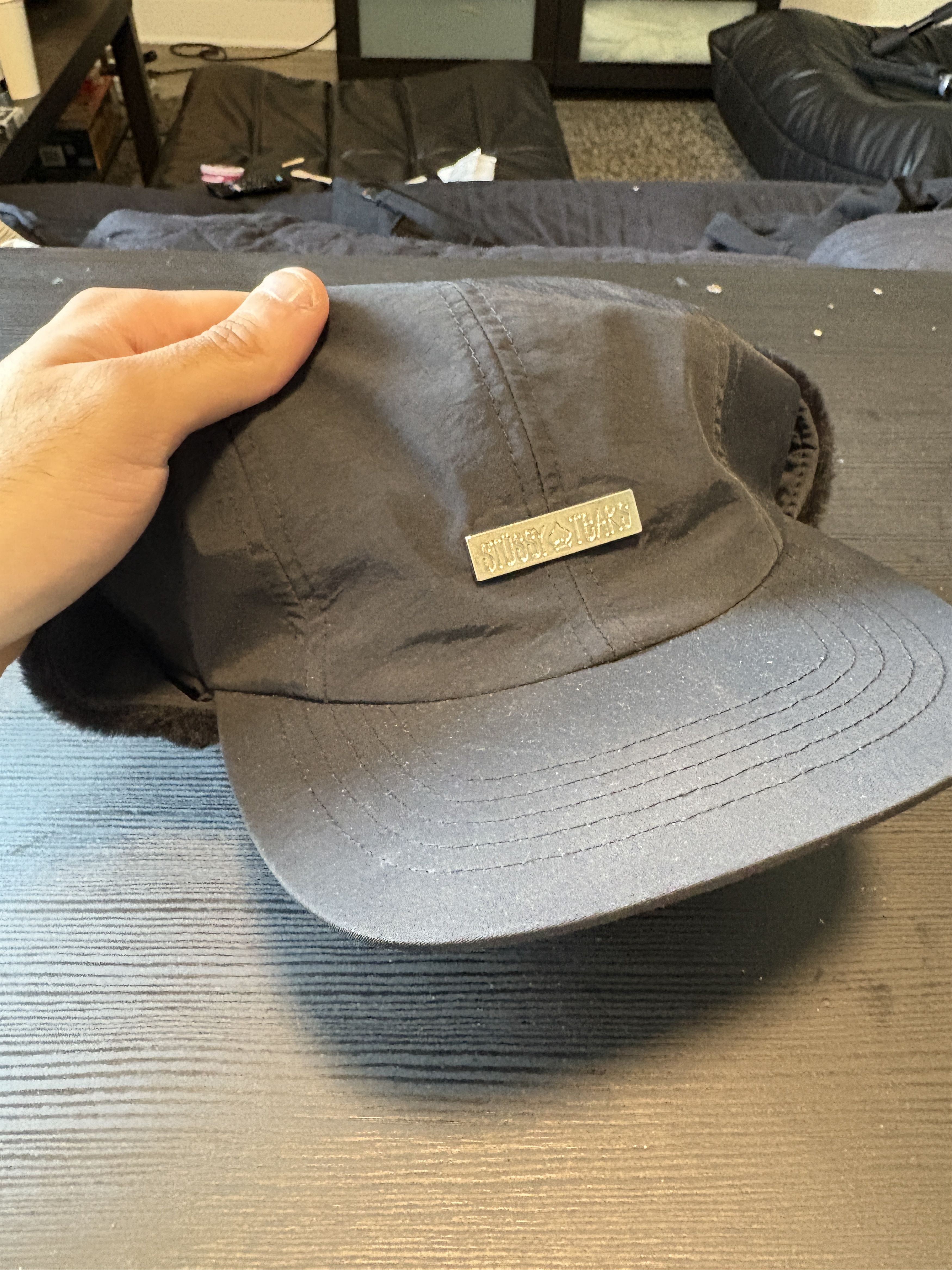 DENIM TEARS × Stussy Denim Tears Stussy Elmer Earflap Cap Size ONE SIZE - 3 Thumbnail
