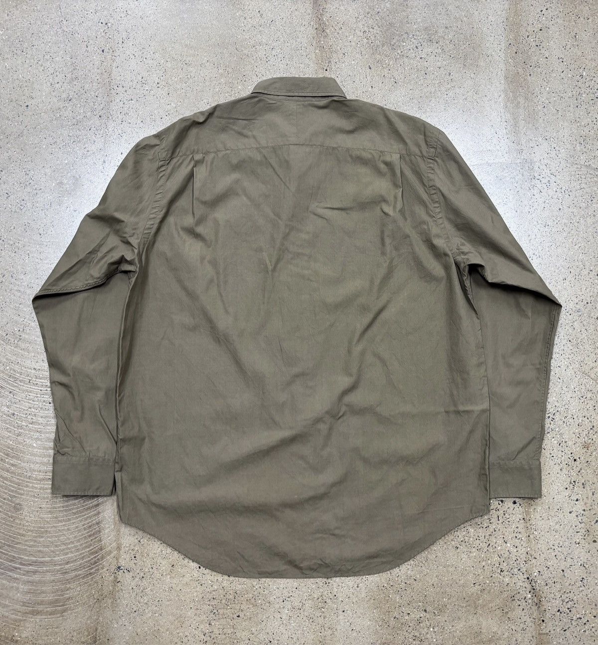 Auralee Auralee 24 Washed Finx Twill Shirt Size US XL / EU 56 / 4 - 4 Thumbnail