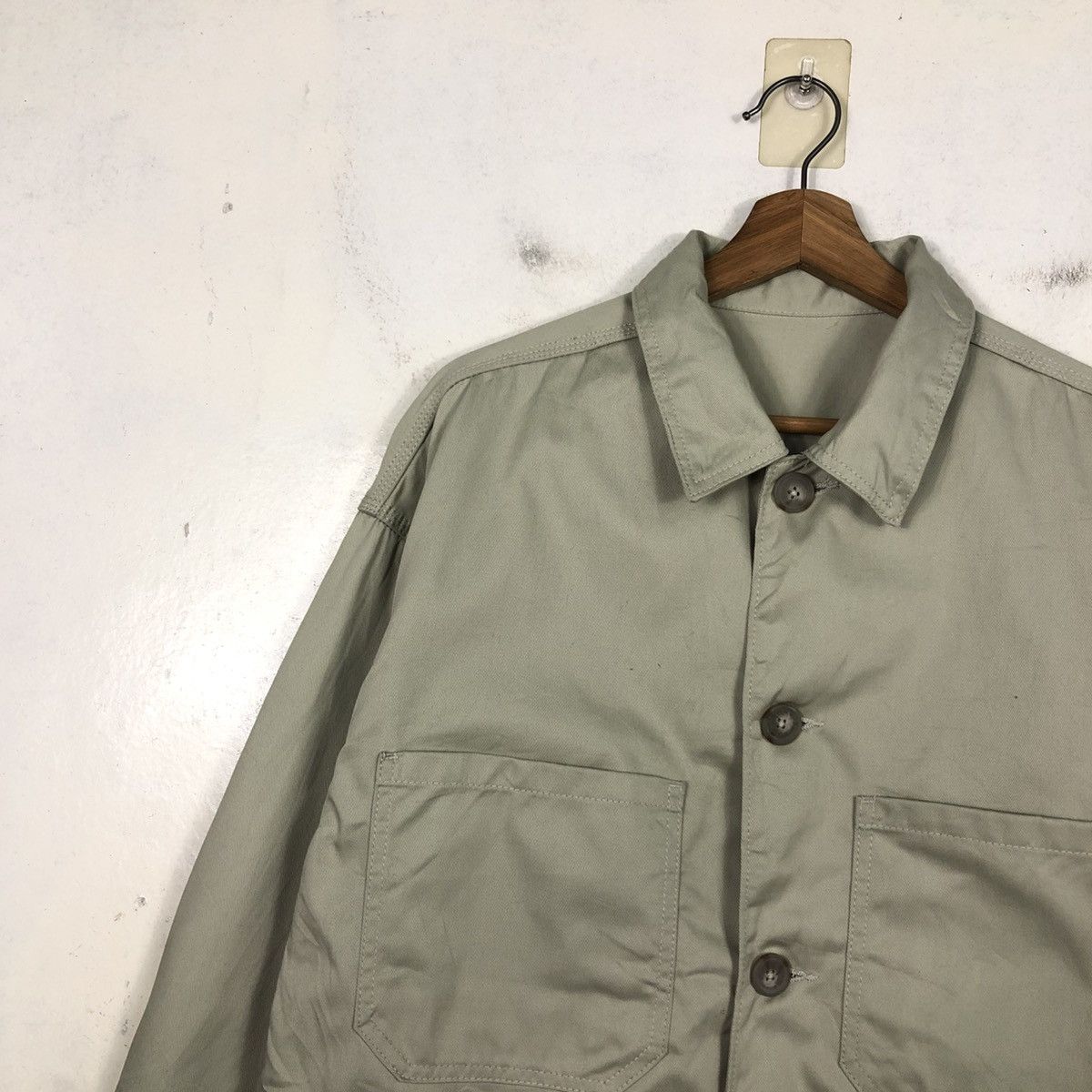 Japanese Brand 📌Vintage Chore Work Jacket GU Japan Issey Miyake Detroit Size US M / EU 48-50 / 2 - 9 Thumbnail