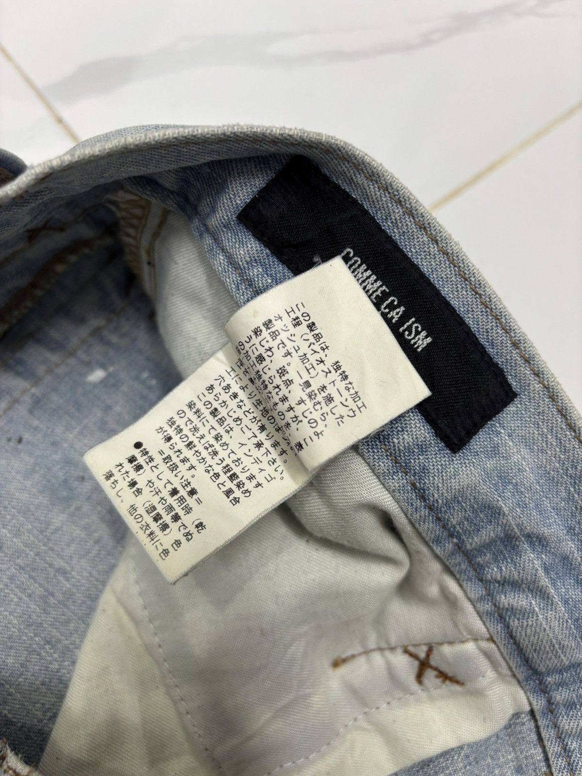 Comme Ca Ism THRASHED Comme Ca Ism Ripped Distressed Denim Jeans I6W9 Lgb Size US 34 / EU 50 - 10 Thumbnail