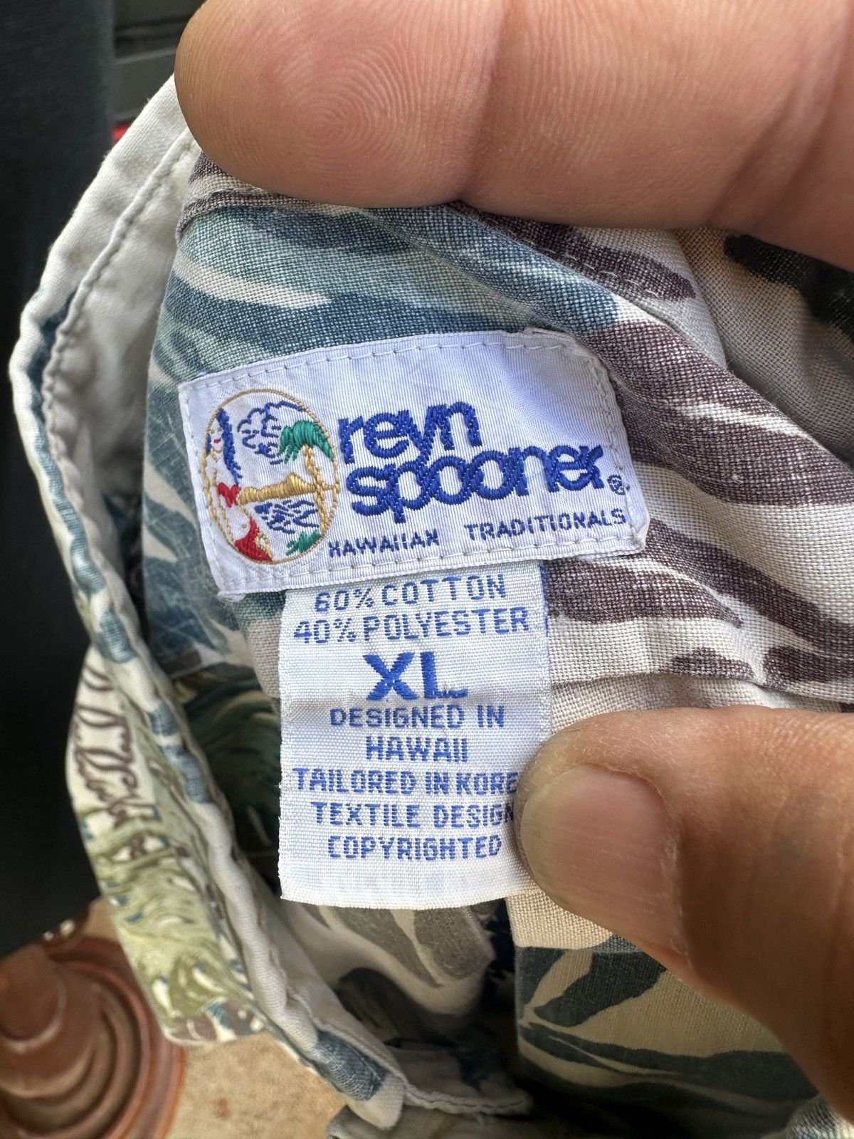 Reyn Spooner PreOwned Reyn Spooner Hawaiian Print Multicolored Men's XL Size US XL / EU 56 / 4 - 4 Thumbnail