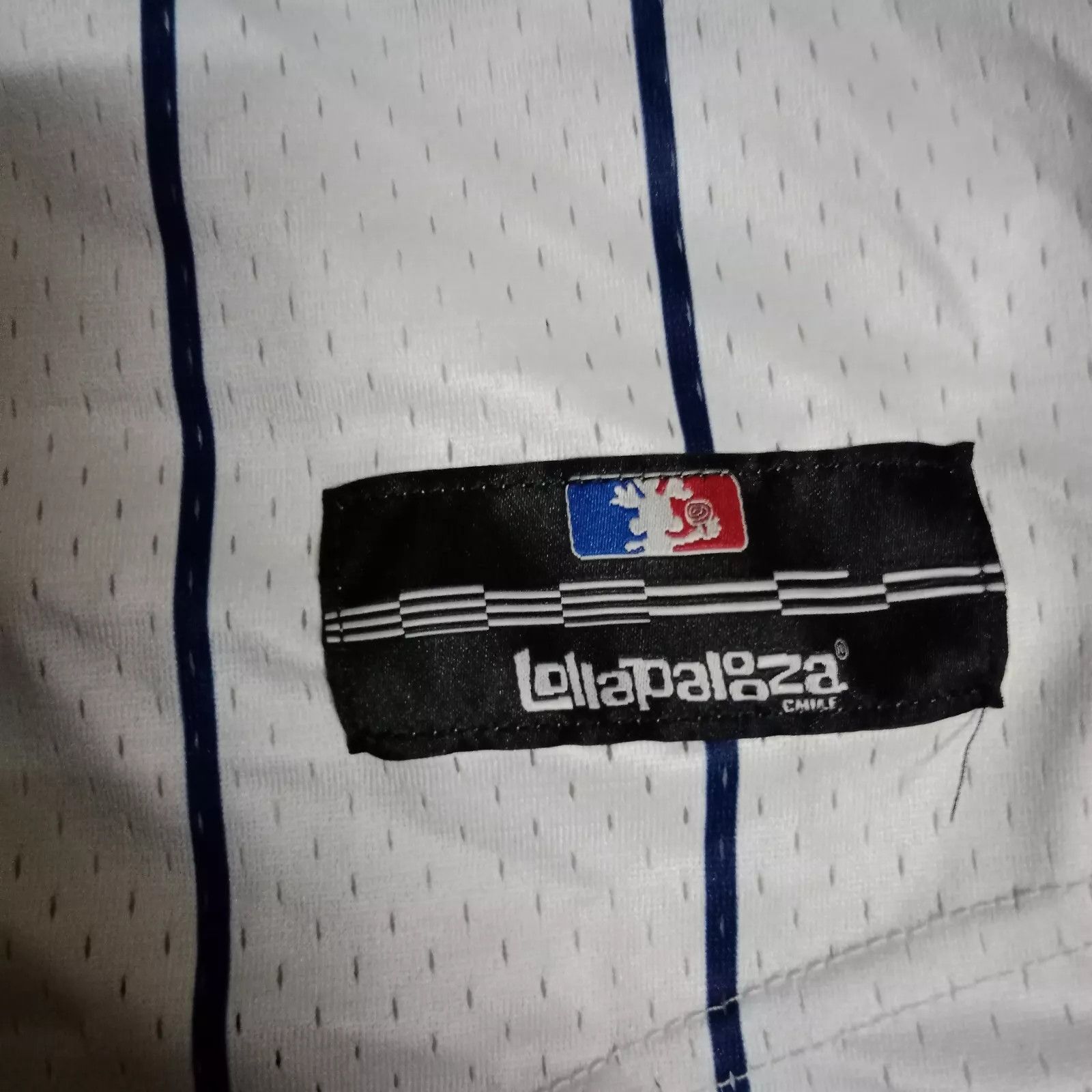 Band Tees × Rap Tees Lollapalooza Santiago Chile Music Festival Baseball Jersey Size US L / EU 52-54 / 3 - 3 Thumbnail