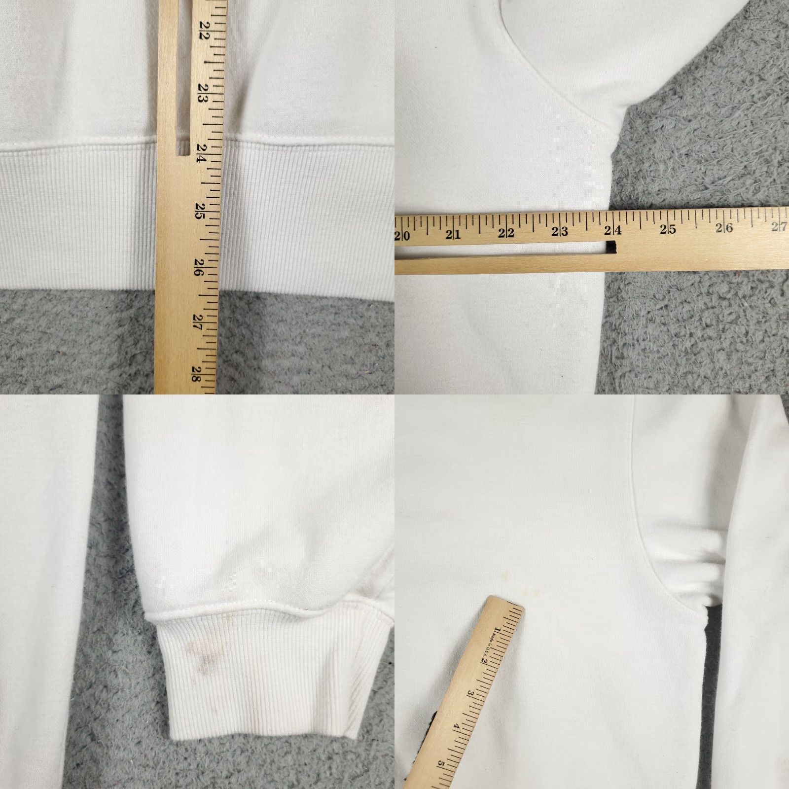 Adidas Adidas Hoodie Mens Medium White Pullover Sweatshirt Classic Sports Size US M / EU 48-50 / 2 - 8 Thumbnail