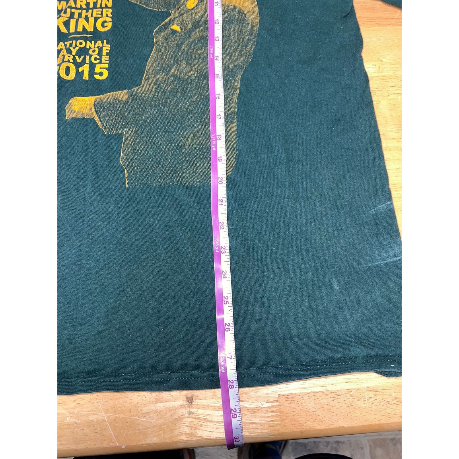 Vintage Martin Luther King Day Shirt National Day Of Service 2015 Size US M / EU 48-50 / 2 - 10 Thumbnail