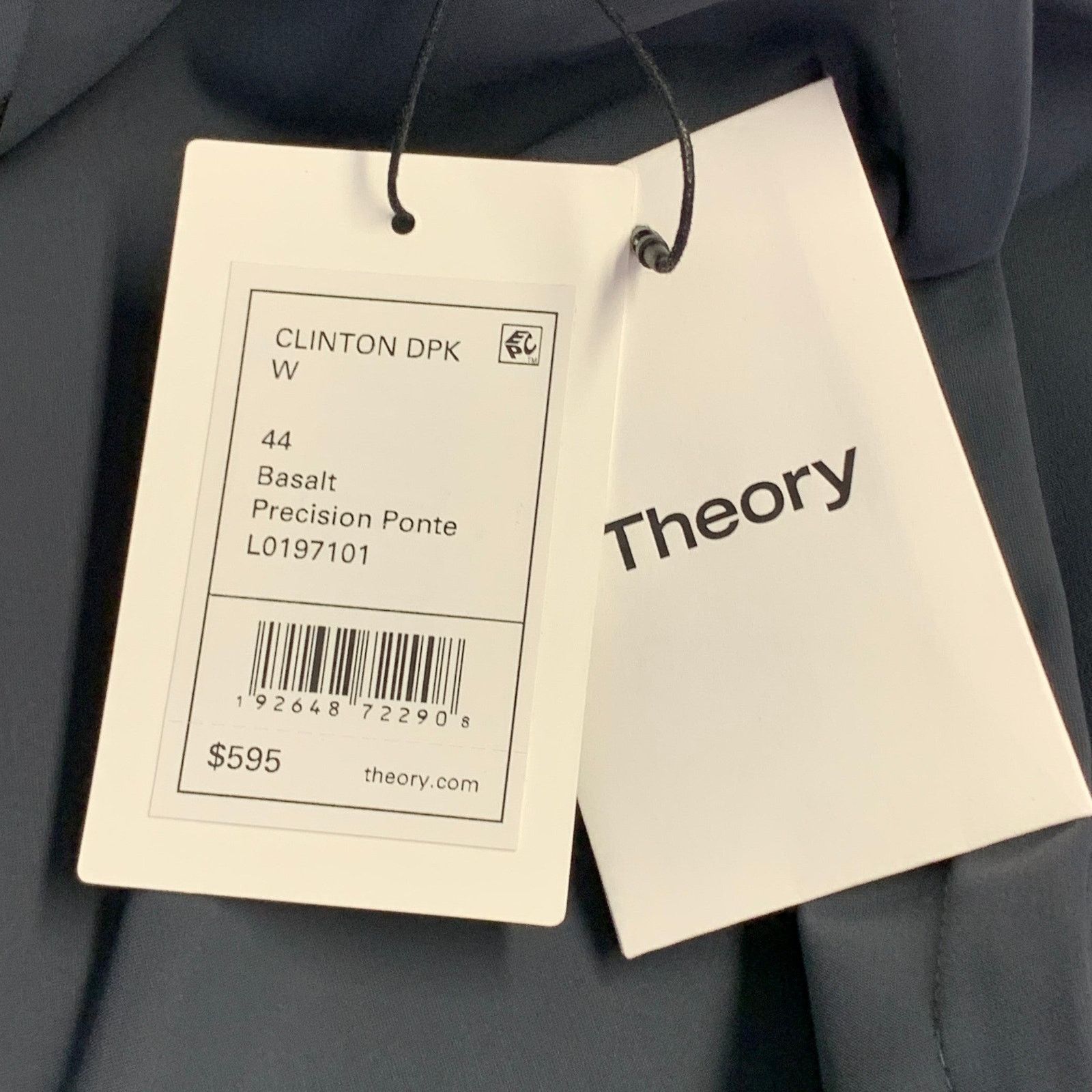 Theory THEORY Size 44 Regular Grey Slate Polyamide Blend Sport Coat Size 44R - 6 Thumbnail
