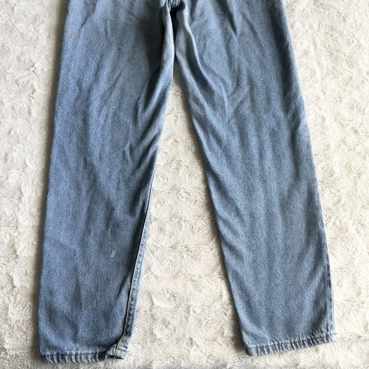 Lee Vintage Lee Jeans Womens 12 (30x30) Blue Vtg Bare Back Faded Size 30" / US 8 / IT 44 - 7 Thumbnail