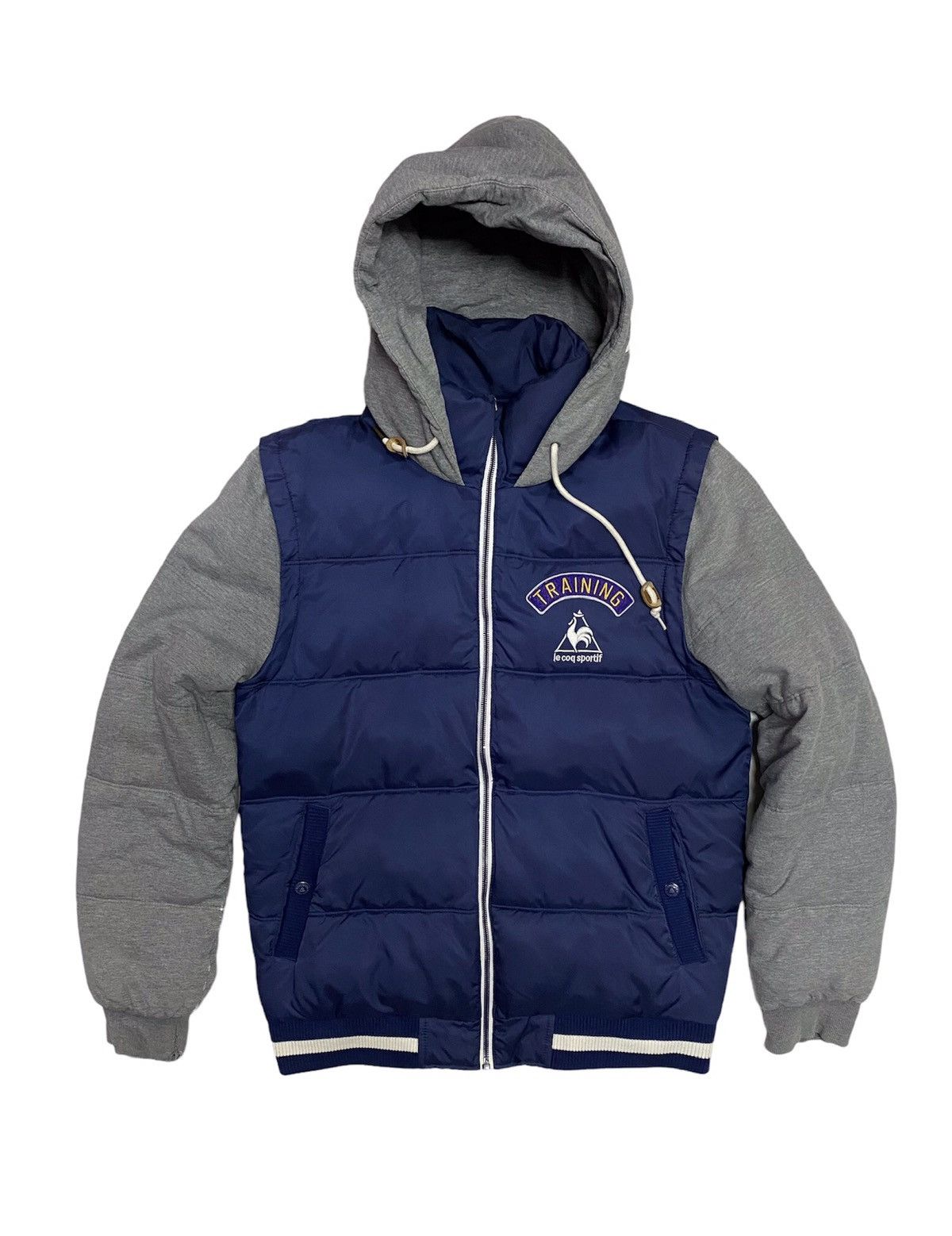 Le Coq Sportif × Vintage STEAL💥VTG Le’coq Sportif Down Puffer Jacket Size US M / EU 48-50 / 2 - 1 Thumbnail