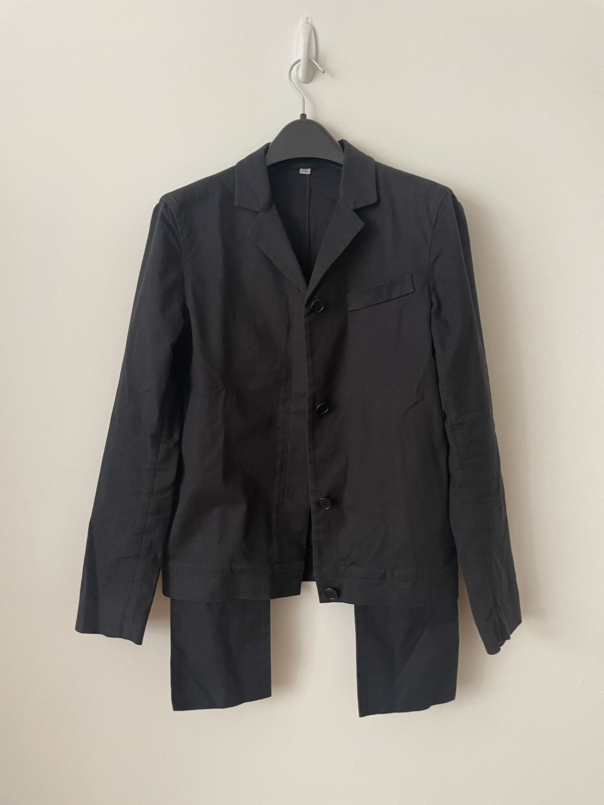 Helmut Lang Helmut Lang SS03 Cotton Jacket in Navy Size S / US 4 / IT 40 - 1 Thumbnail