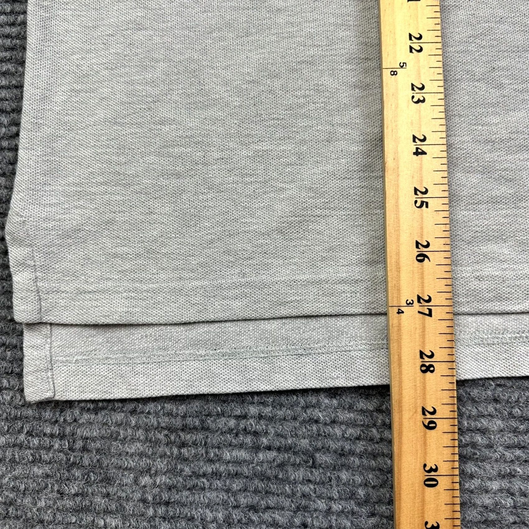 Lands' End VINTAGE Lands End Polo Shirt Men's XL Gray 100% Cotton Made In USA Polo, Short Sleeve, Collared, Regular Fit Size US XL / EU 56 / 4 - 5 Thumbnail