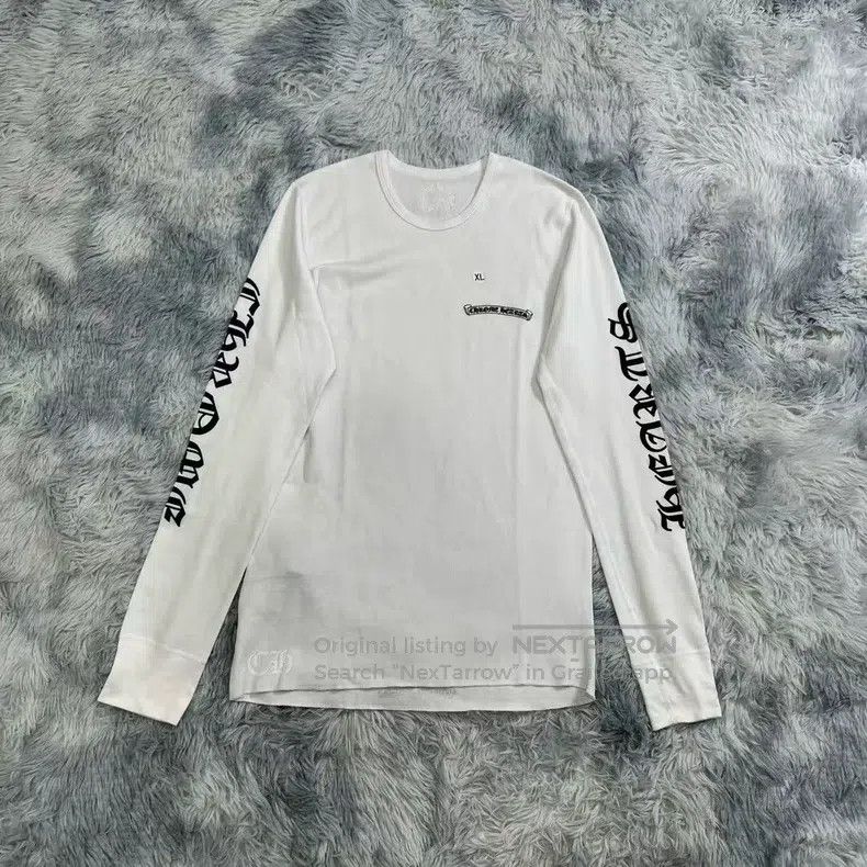 Chrome Hearts CHROME HEARTS Size XL Waffle sweater Size US XL / EU 56 / 4 - 1 Thumbnail