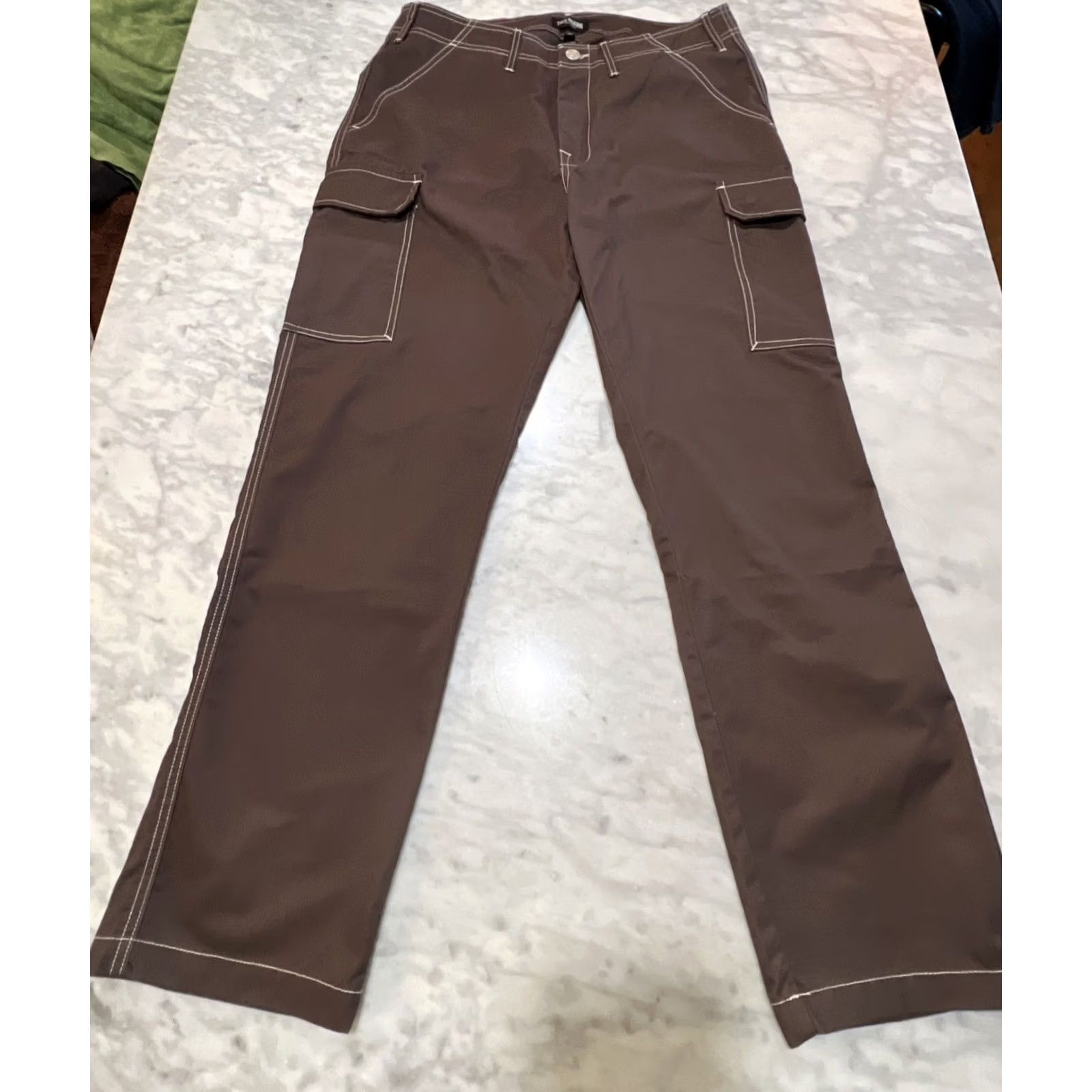 True Religion True Religion Cargo Pants Men's Bracken Brown Size 34 Workwear Style 108335 NWT Size US 34 / EU 50 - 2 Thumbnail