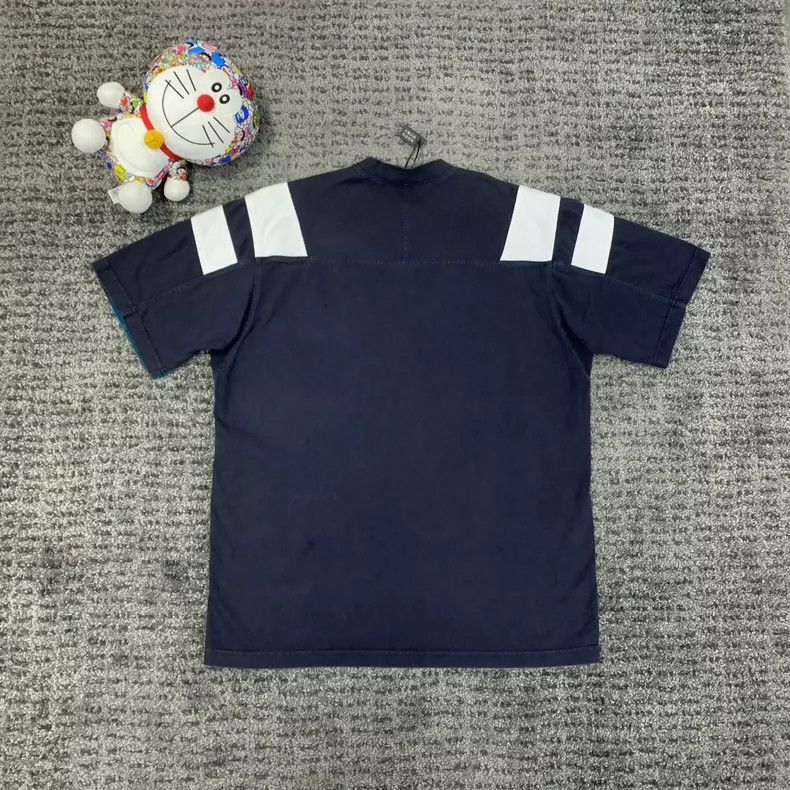 Balenciaga Balenciaga Sport B Baseball Jersey tee Short Sleeve Boomer Size US M / EU 48-50 / 2 - 2 Thumbnail