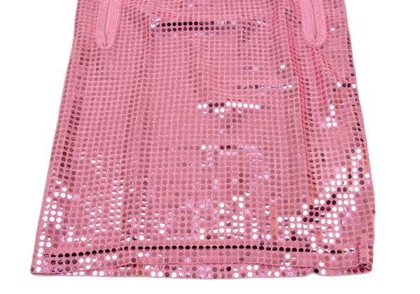 Comme des Garcons Comme Des Garcons Pink Vintage Sequin Top Size S / US 4 / IT 40 - 6 Thumbnail