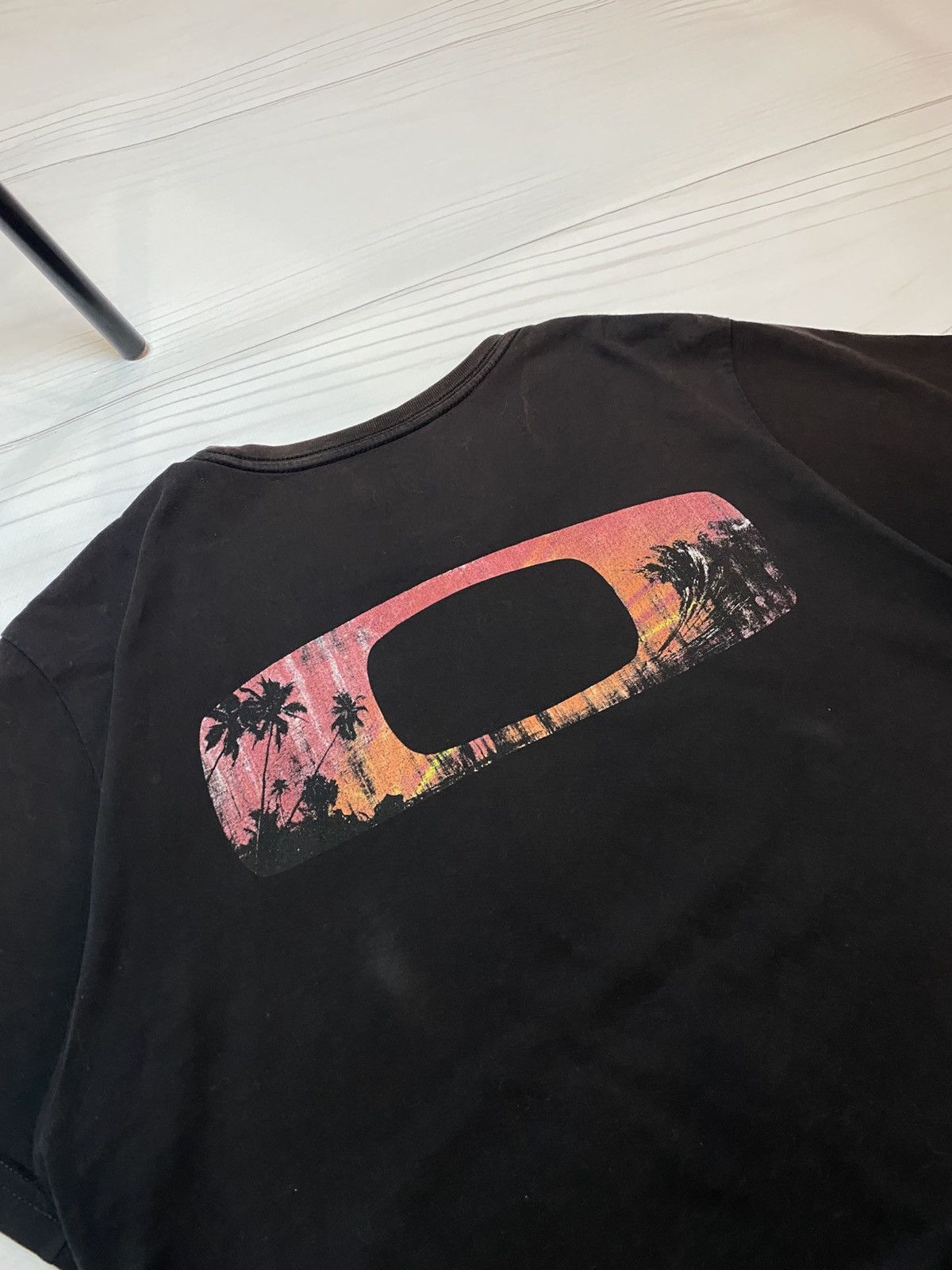Oakley Vintage Oakley Double Box Logo faded y2k t shirt USA Size US XL / EU 56 / 4 - 8 Thumbnail