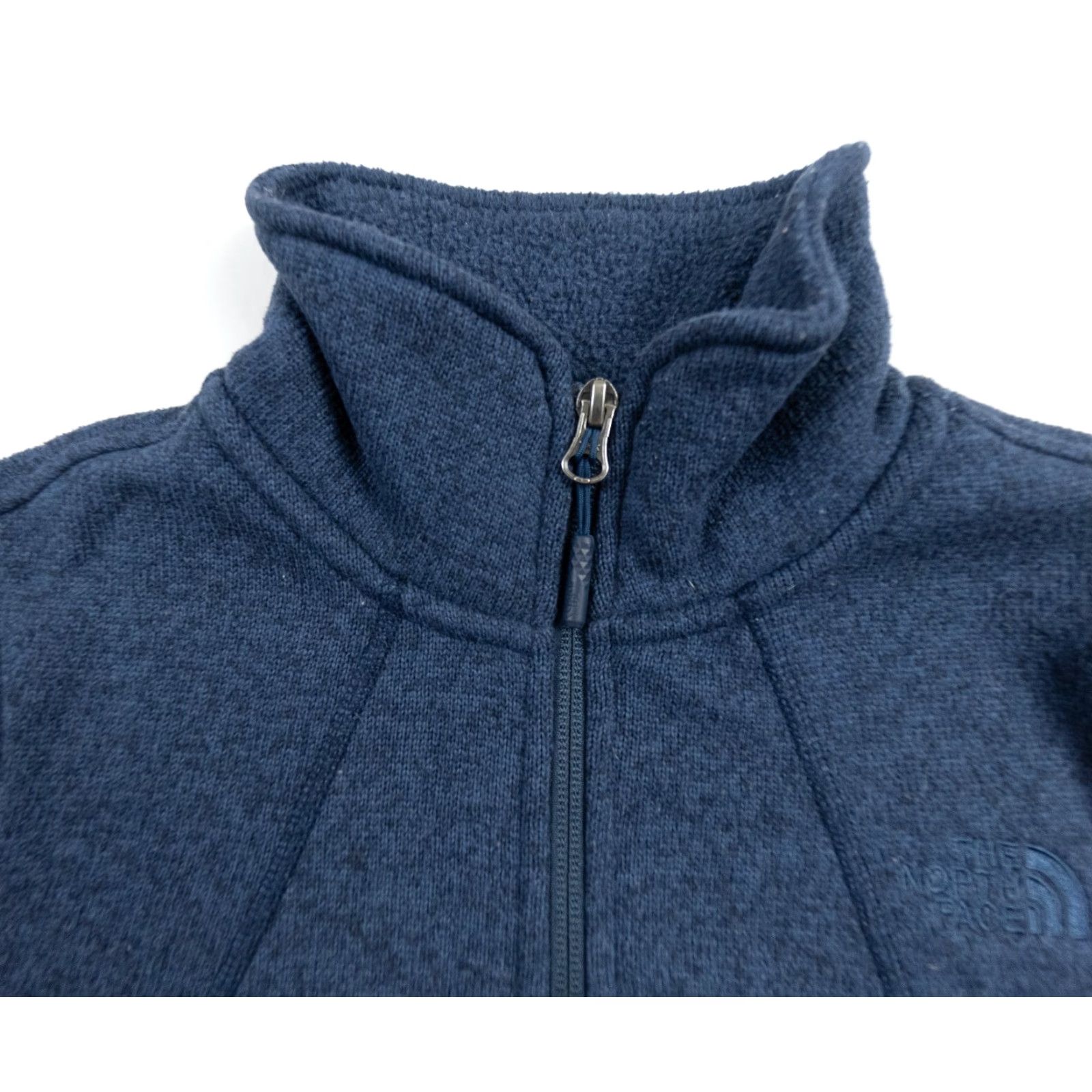 The North Face The North Face Women's Jacket Small Blue Fleece Full Zip Casual Outdoor Logo Embroidered Womens Size S / US 4 / IT 40 - 2 Thumbnail