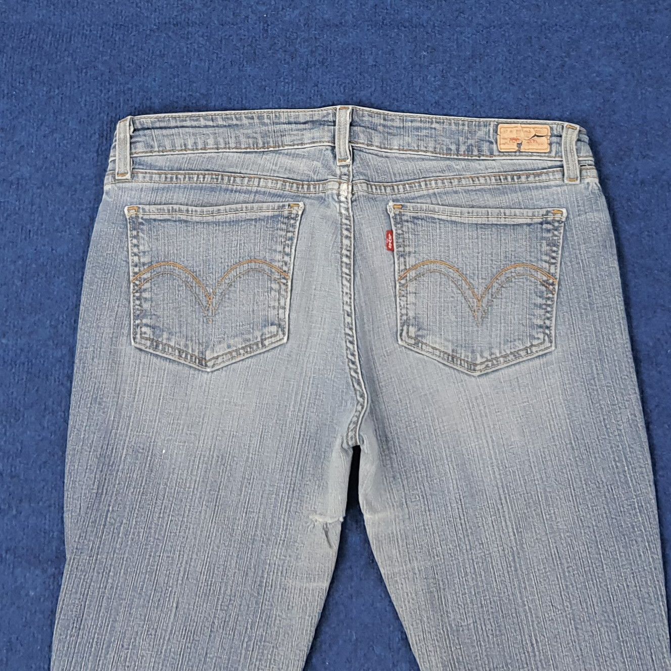 Levi's Vintage Levi's 524 Jeans Too Superlow Jeans C244N9 Size 35" - 4 Thumbnail
