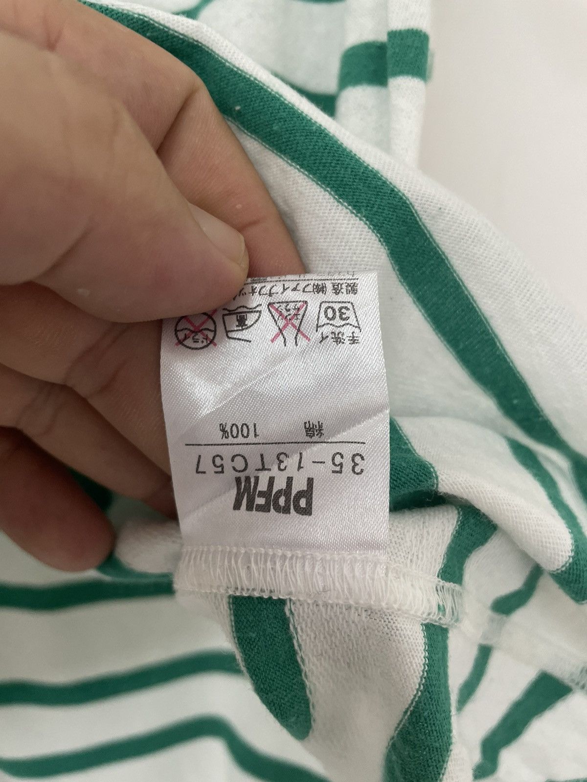 Japanese Brand × PPFM PPFM STRIPES TEE Size US S / EU 44-46 / 1 - 6 Thumbnail