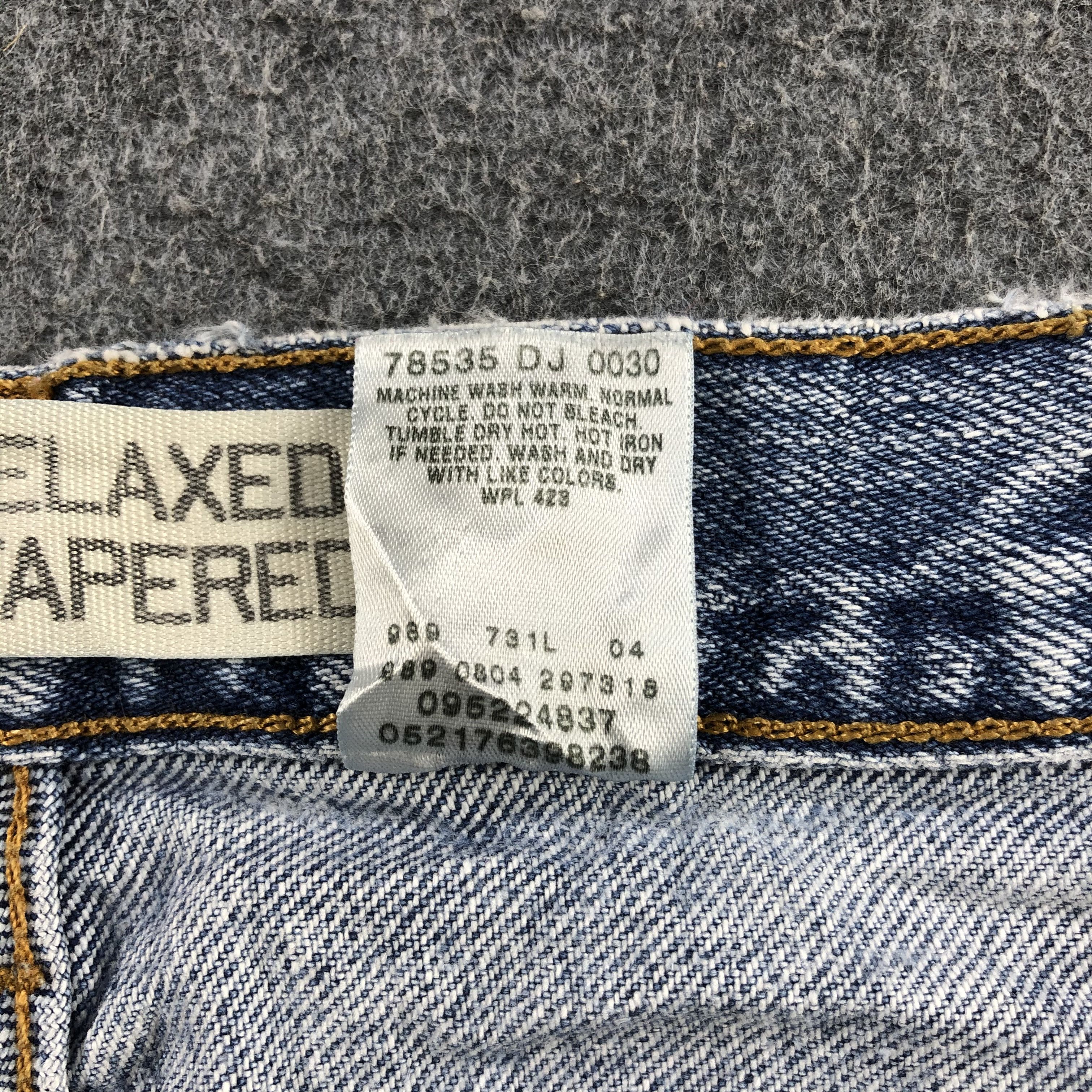 Levi's Vintage Blue Wash Levis 550 Jeans-J2179 Size US 38 / EU 54 - 11 Thumbnail