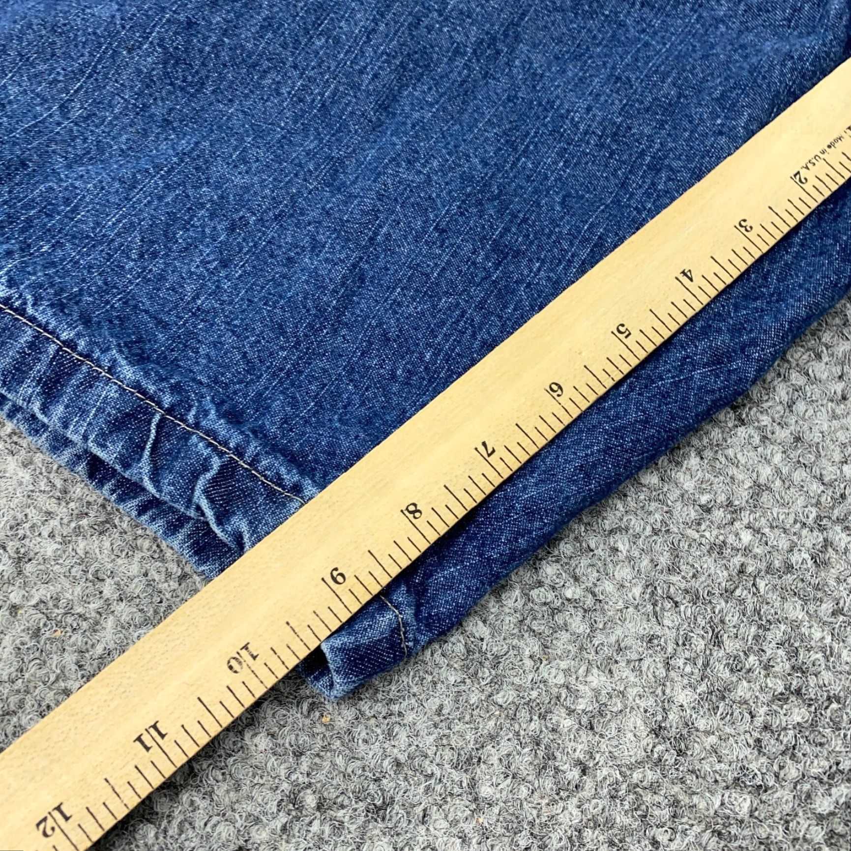 Wrangler VINTAGE Wrangler Denim Shorts Bermuda Men’s Size 38 Blue Relaxed Fit 90s Y2K Size US 38 / EU 54 - 4 Thumbnail