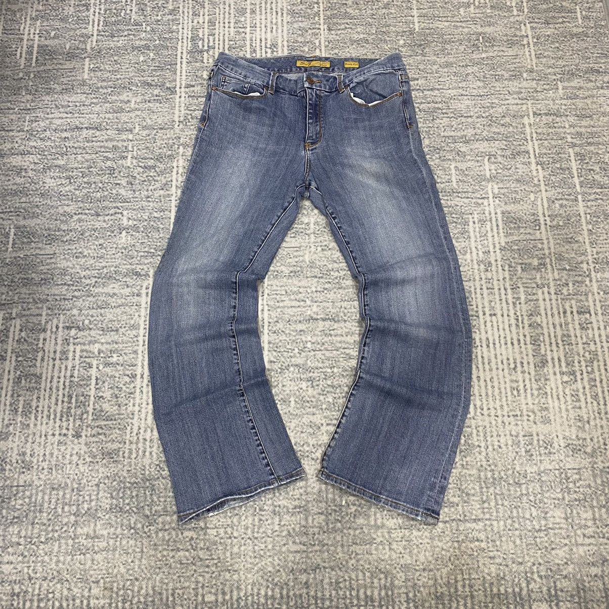 Hysteric Glamour × Japanese Brand × Le Grande Bleu (L.G.B.) Flare☠️Seven Bootcut Jeans Vintage Washed Size US 36 / EU 52 - 1 Thumbnail