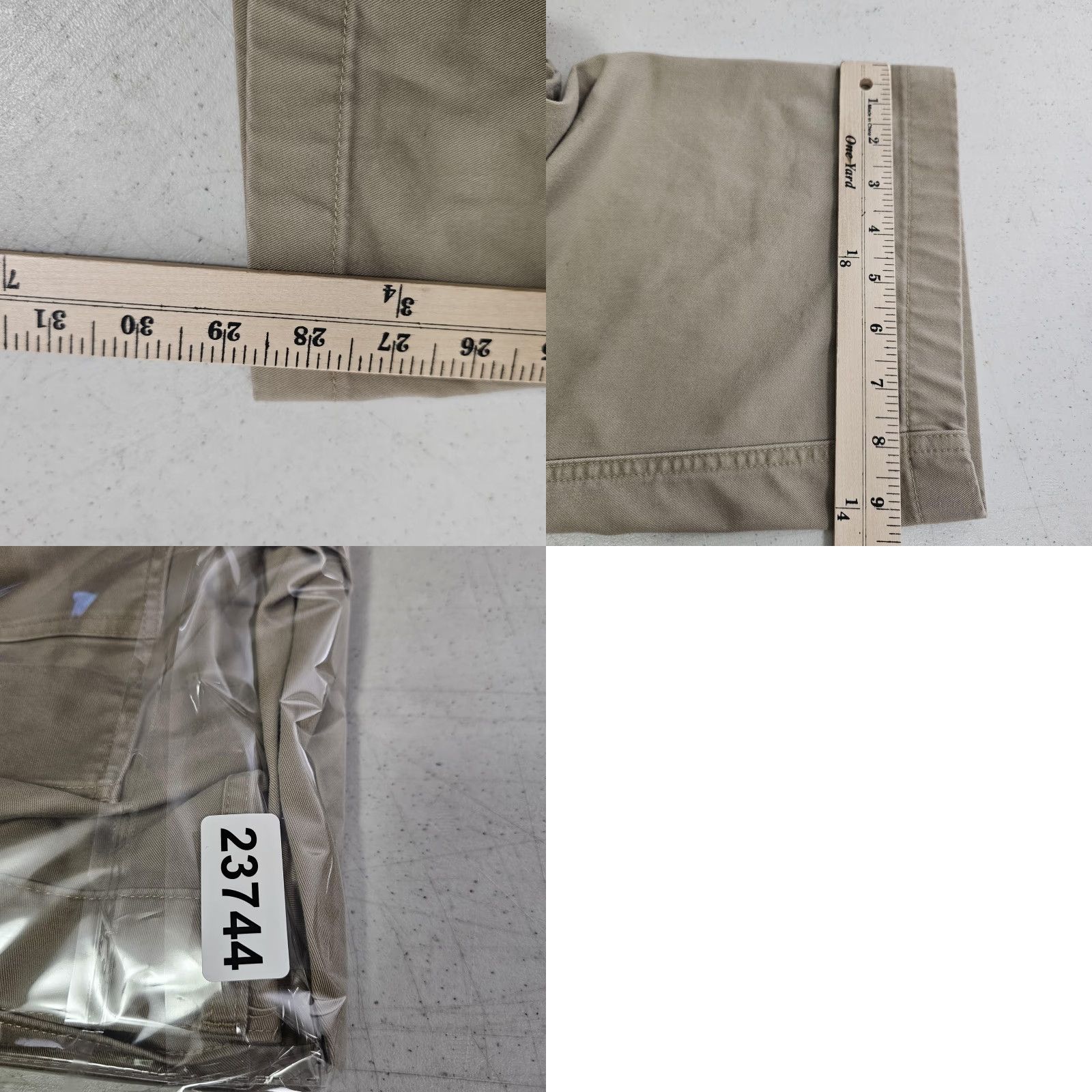 Vintage 40 Grit Carpenter Pants Mens 40x30 Beige Workwear Cotton Spandex Casual Utility Pockets Size US 40 / EU 56 - 8 Thumbnail