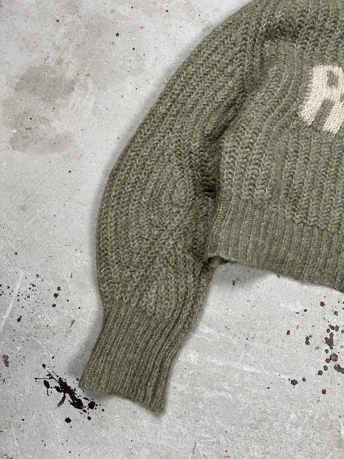 ROTATE Rotate Birger Christensen Knit Wool Big Logo Cropped Jumper Size M / US 6-8 / IT 42-44 - 3 Thumbnail