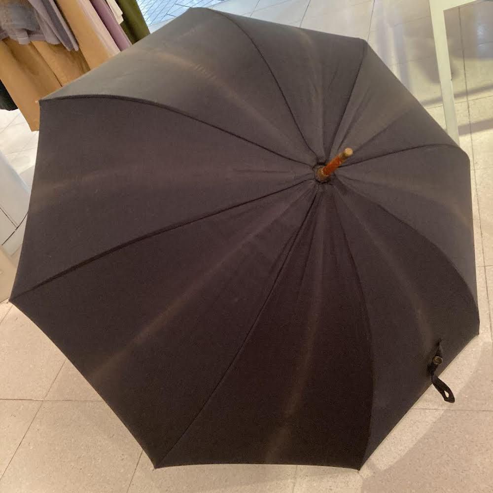 Y's for Men Y's For Men Bamboo Handle Umbrella Size ONE SIZE - 2 Thumbnail