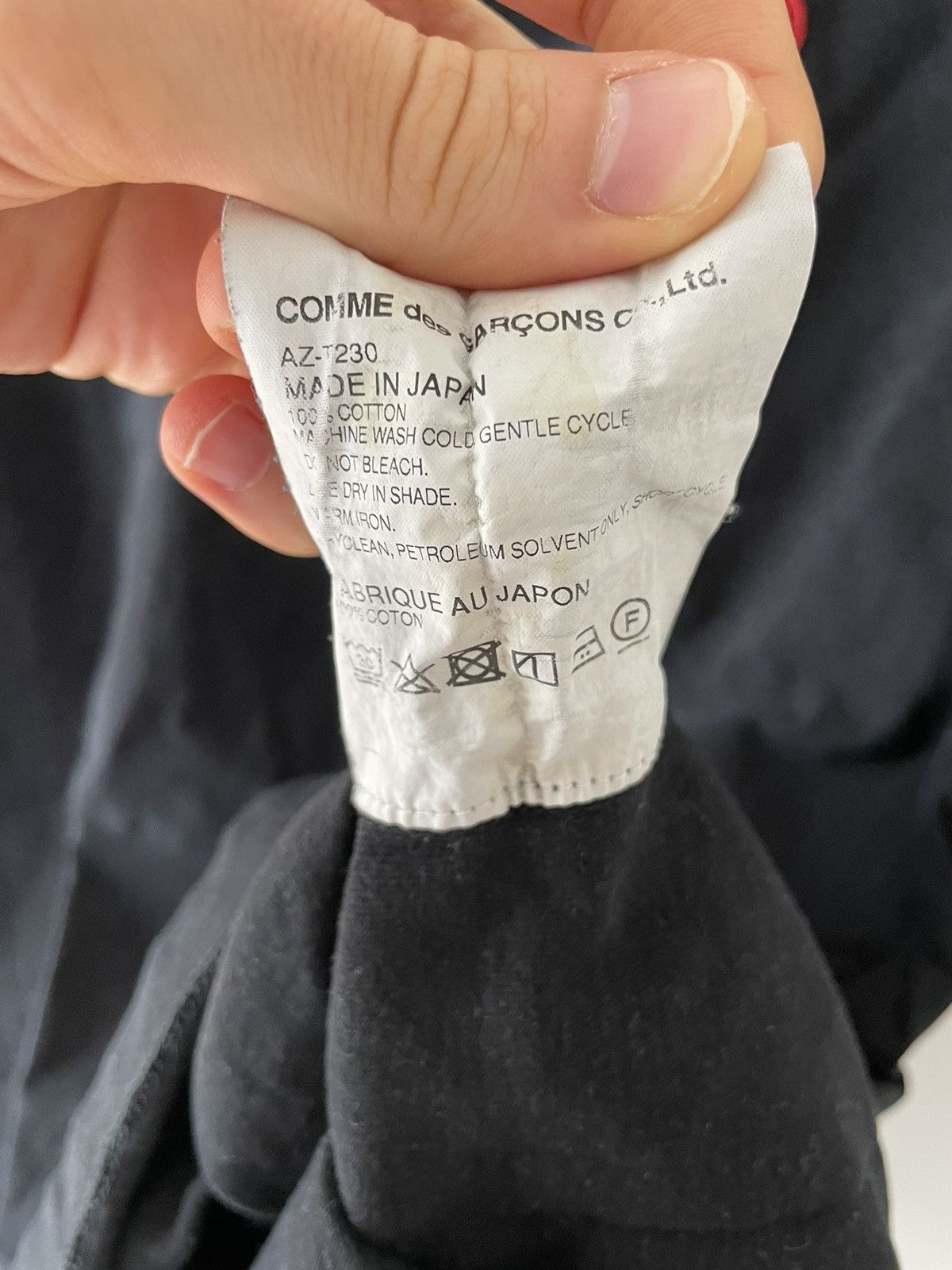 Comme des Garcons Black Commes des Garcons Play tshirt Size US XL / EU 56 / 4 - 5 Thumbnail