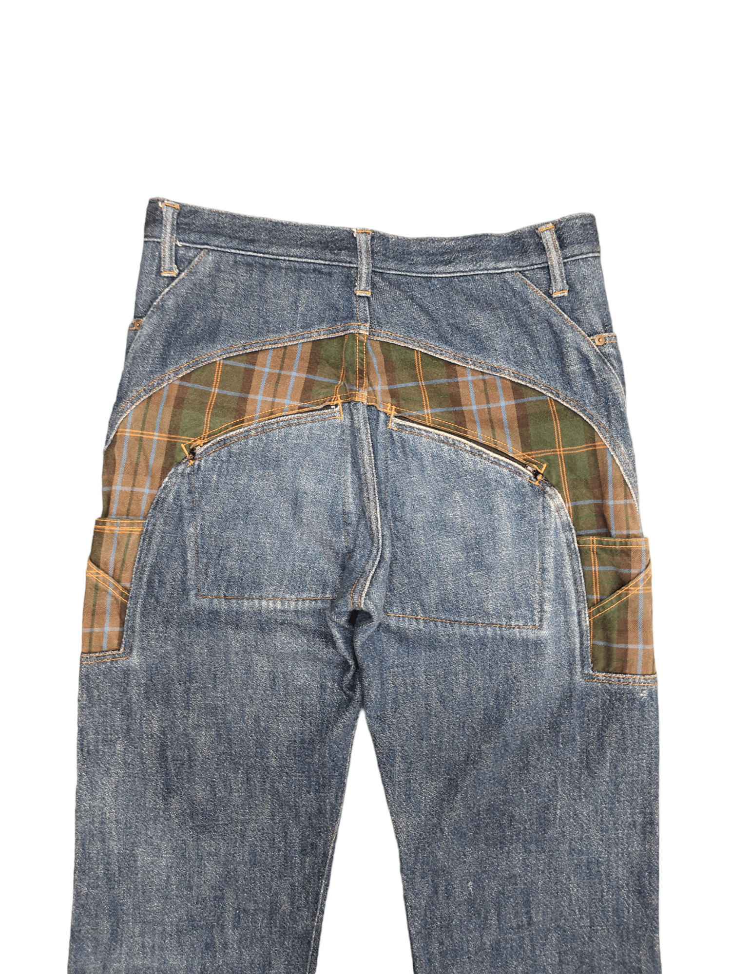 realmad HECTIC Baggy Jeans Hectic Japan Wide Leg Baggy Jeans Y2k Streetwear Size US 35 - 2 Thumbnail