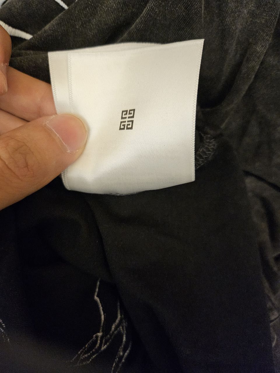 Givenchy *New* Overlapped Layered Logo Balvaca Hood Longsleeve Size US L / EU 52-54 / 3 - 5 Thumbnail