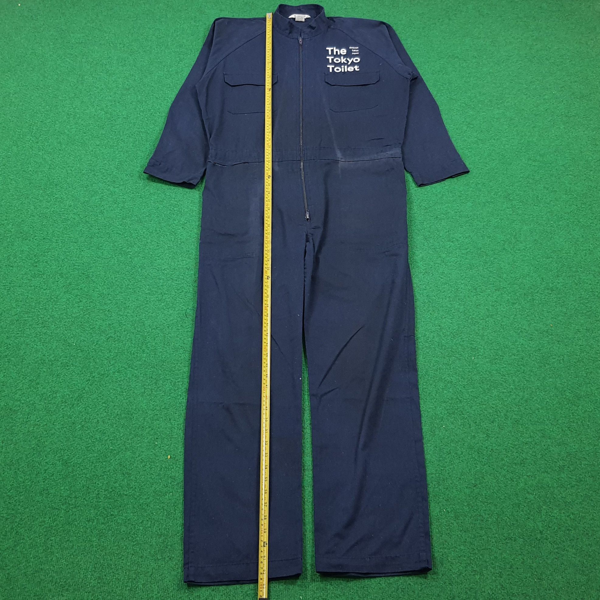 Japanese Brand Vintage The Tokyo Toilet Custom Work Utility Coverall C309N1 Size US M / EU 48-50 / 2 - 4 Thumbnail
