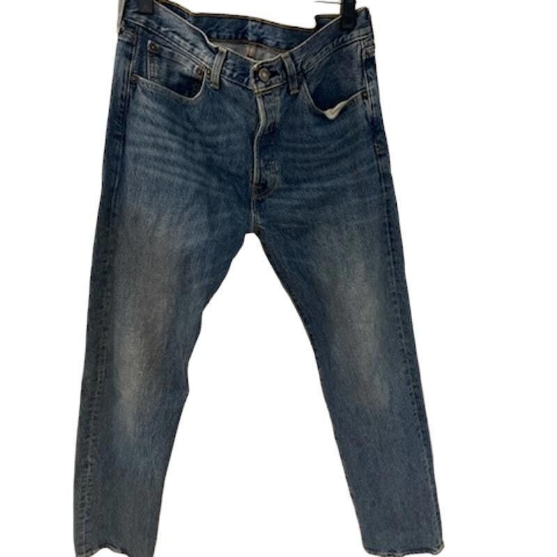 Levi's Levi's 501 High Rise Jeans Faded Stonewash Blue Size 31x32 Size 31" - 1 Thumbnail