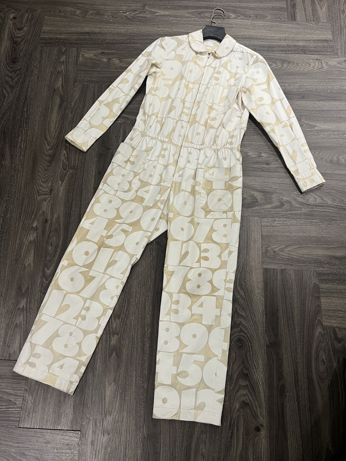 Comme des Garcons SS02 Comme Des Garcons Number Poem Runway Jumpsuit Bodysuit Size 32" / US 10 / IT 46 - 1 Thumbnail