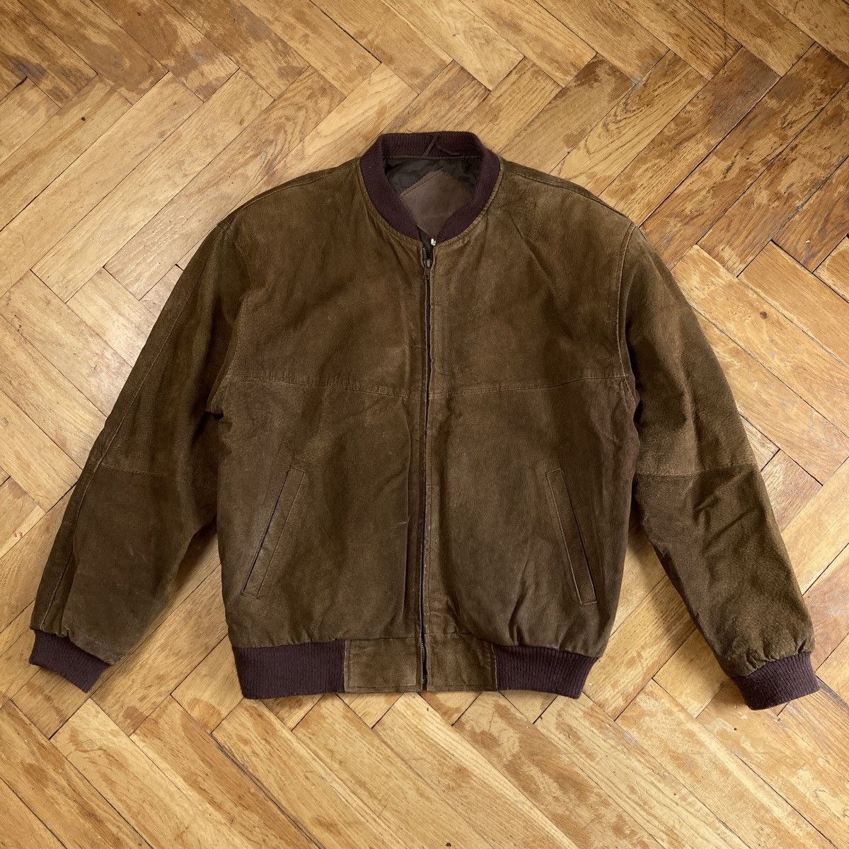 Burton × Vintage Burton leather vintage bomber Size US XL / EU 56 / 4 - 1 Thumbnail