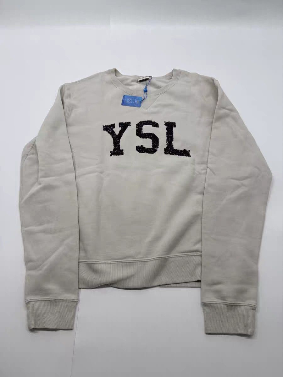 Saint Laurent Paris Saint Laurent YSL Logo Sweatshirt Size L Size US L / EU 52-54 / 3 - 1 Thumbnail