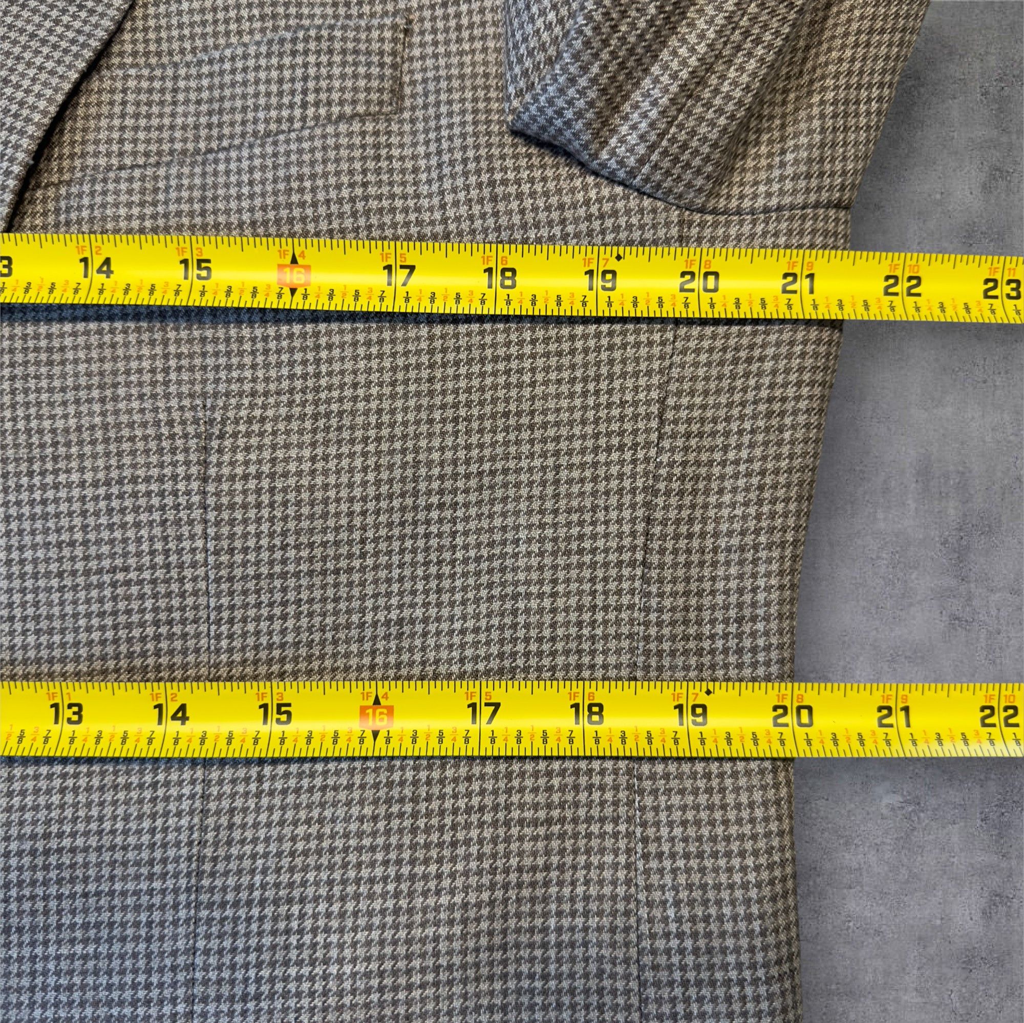Ralph Lauren RALPH LAUREN Blazer Sport Coat Jacket 38R Linen Plaid Size 40L - 8 Thumbnail
