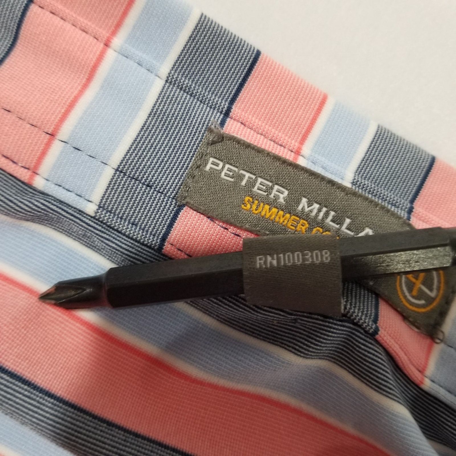 Peter Millar Peter Millar Polo Medium Summer Comfort Short Sleeve Golf Size US M / EU 48-50 / 2 - 8 Thumbnail