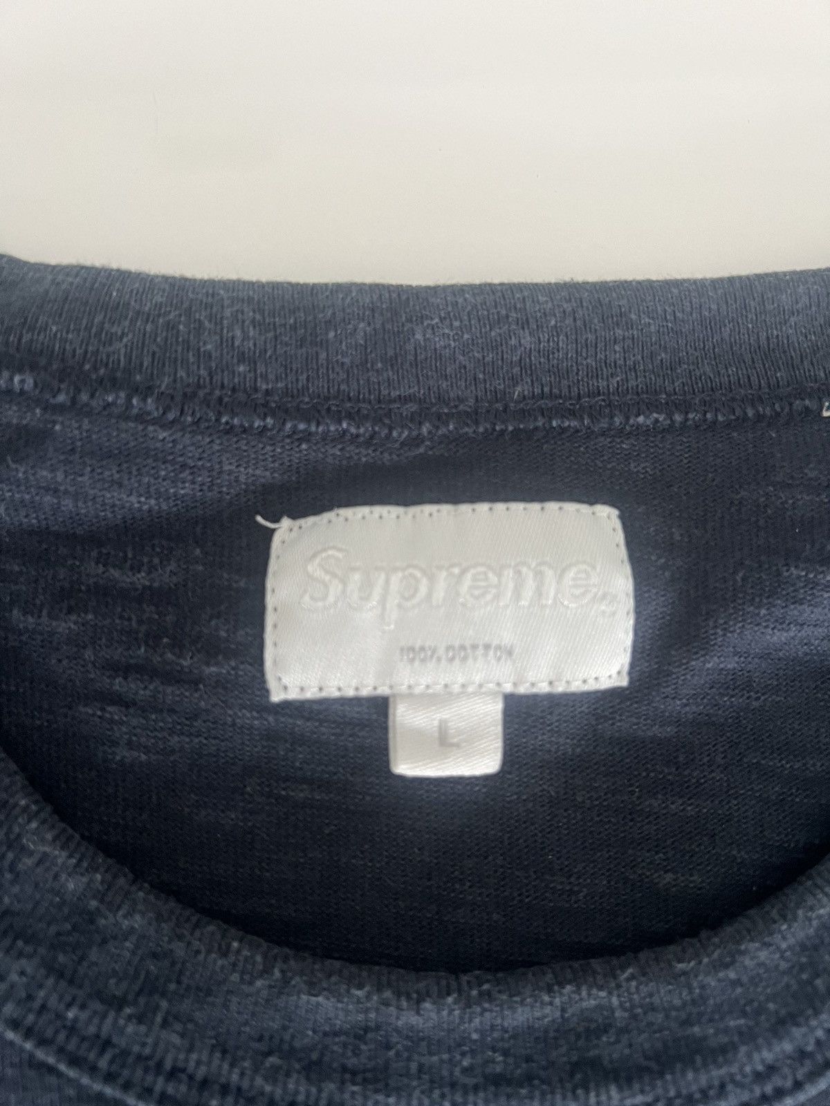 Supreme Supreme embroidered t shirt Size US L / EU 52-54 / 3 - 4 Thumbnail