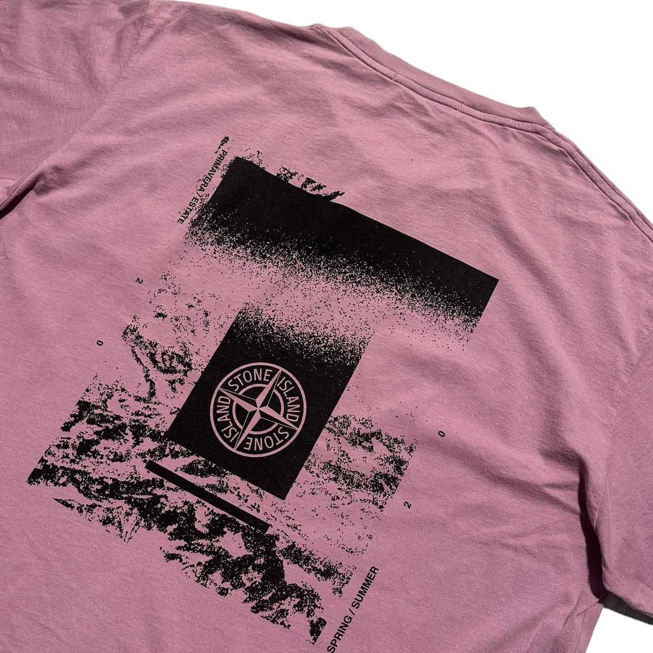 Stone Island Stone Island Graphic Short Sleeved T Shirt Size US XL / EU 56 / 4 - 6 Thumbnail