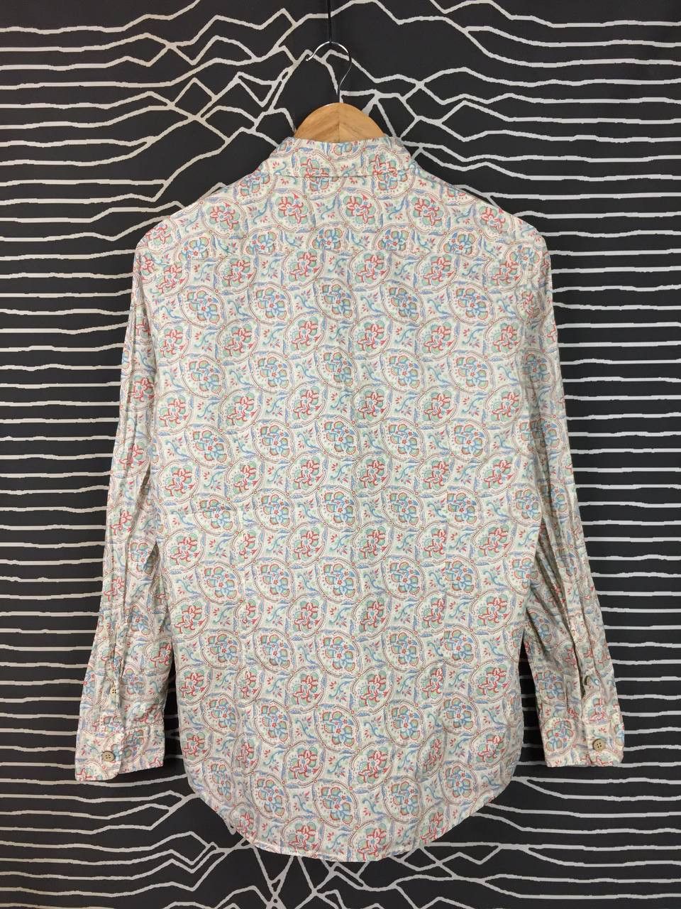 Takeo Kikuchi TK Takeo Kikuchi Japan Paisley Floral Button Up Shirt Size 3 Size US M / EU 48-50 / 2 - 5 Thumbnail