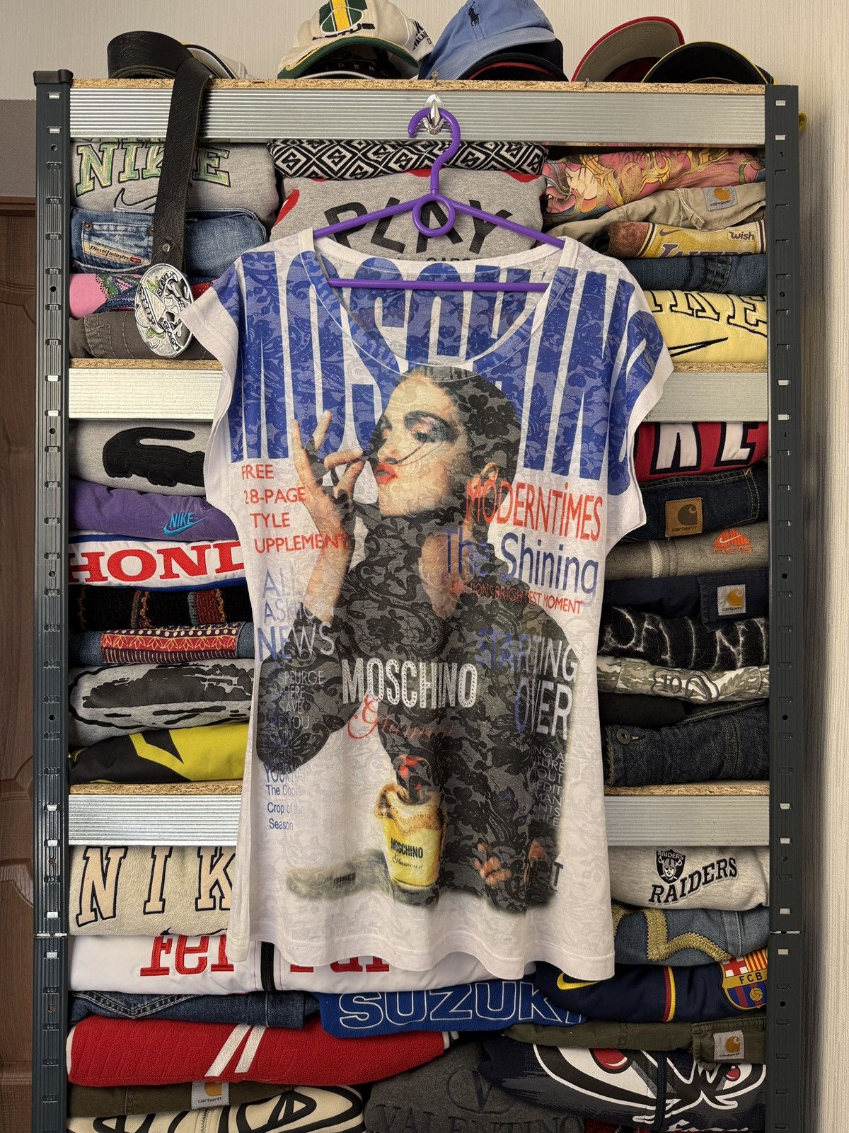 Love Moschino VINTAGE LOVE MOSCHINO Y2K TEE SHIRT Size L / US 10 / IT 46 - 1 Thumbnail